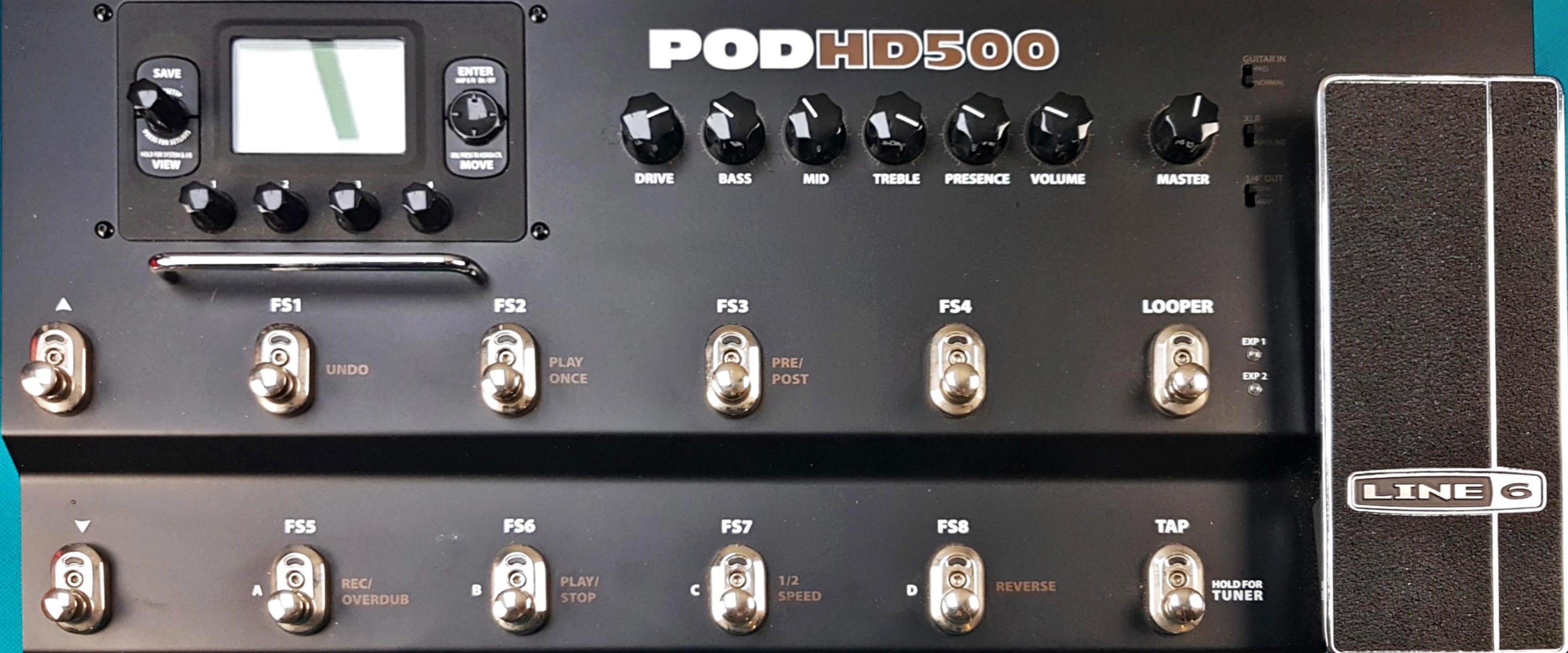 Схема line 6 pod hd 500