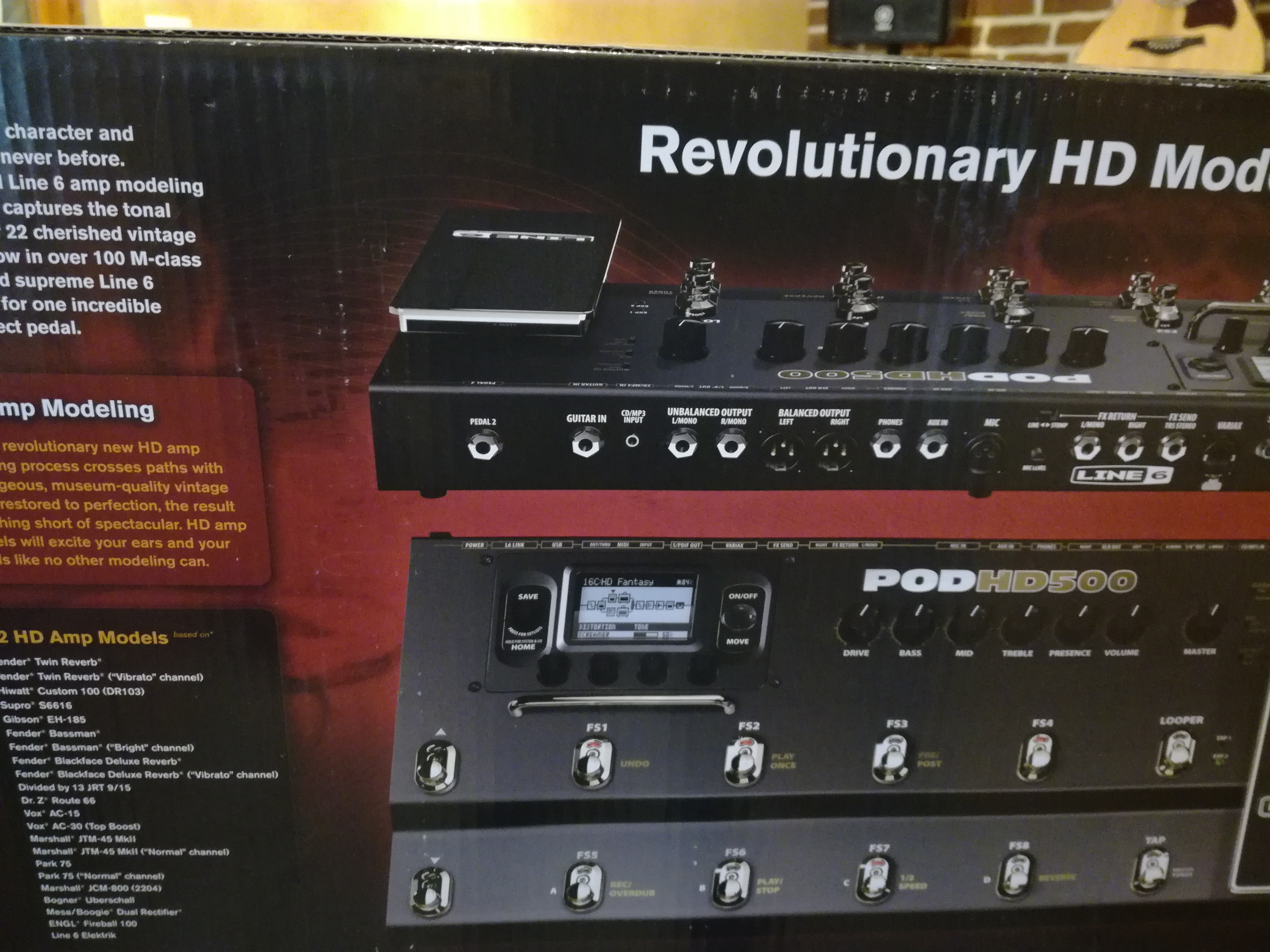 POD HD500 - Line 6 POD HD500 - Audiofanzine