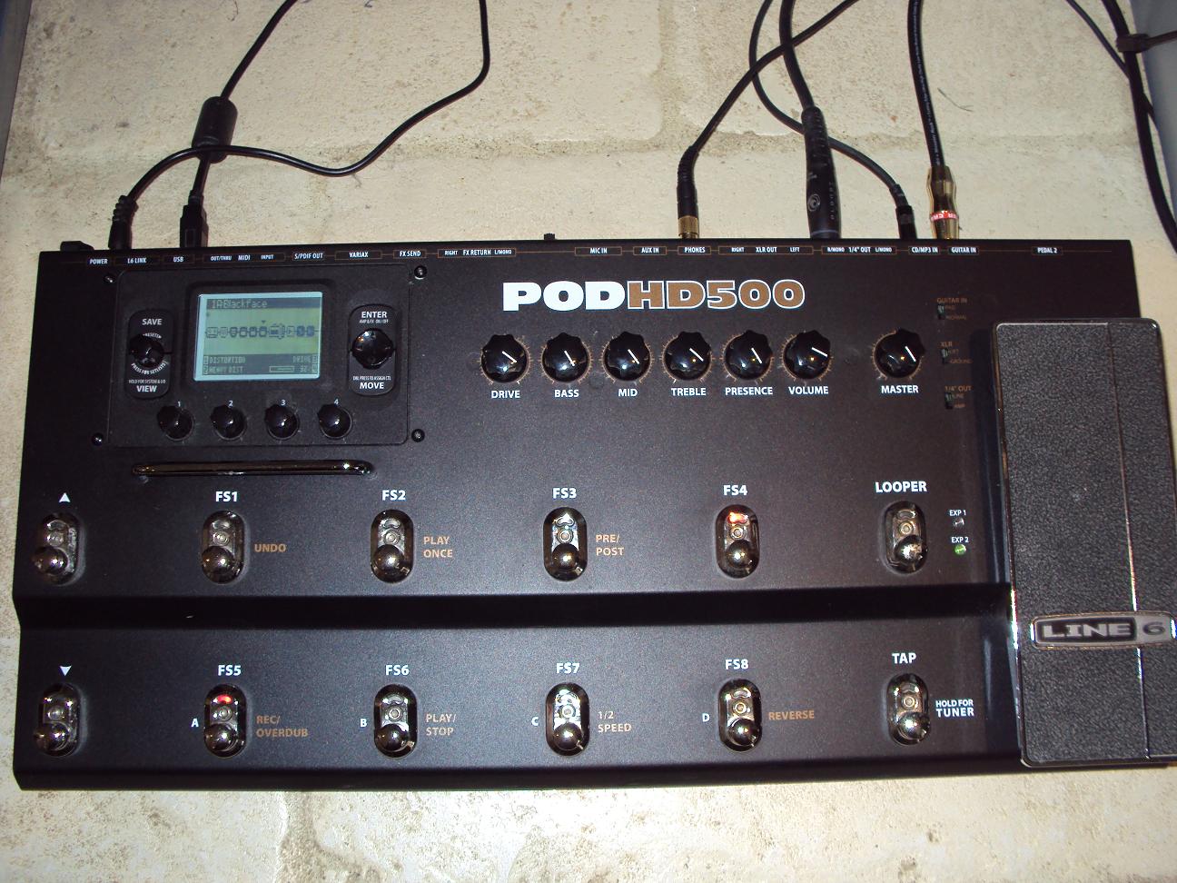 Line 6 POD HD500 image (#392366) - Audiofanzine