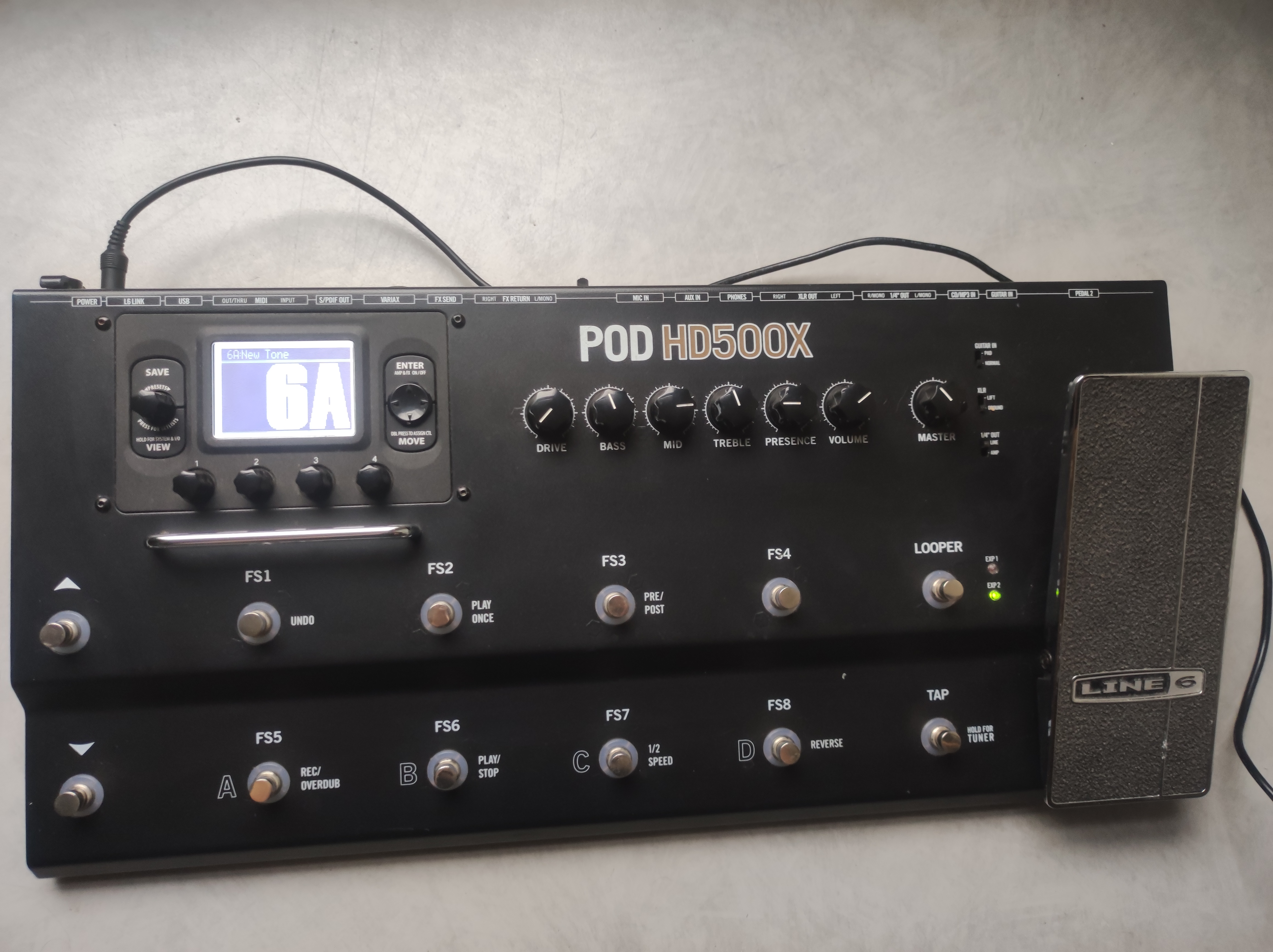 Line 6 POD HD500X Guitar Multi Effects Floor Processor with