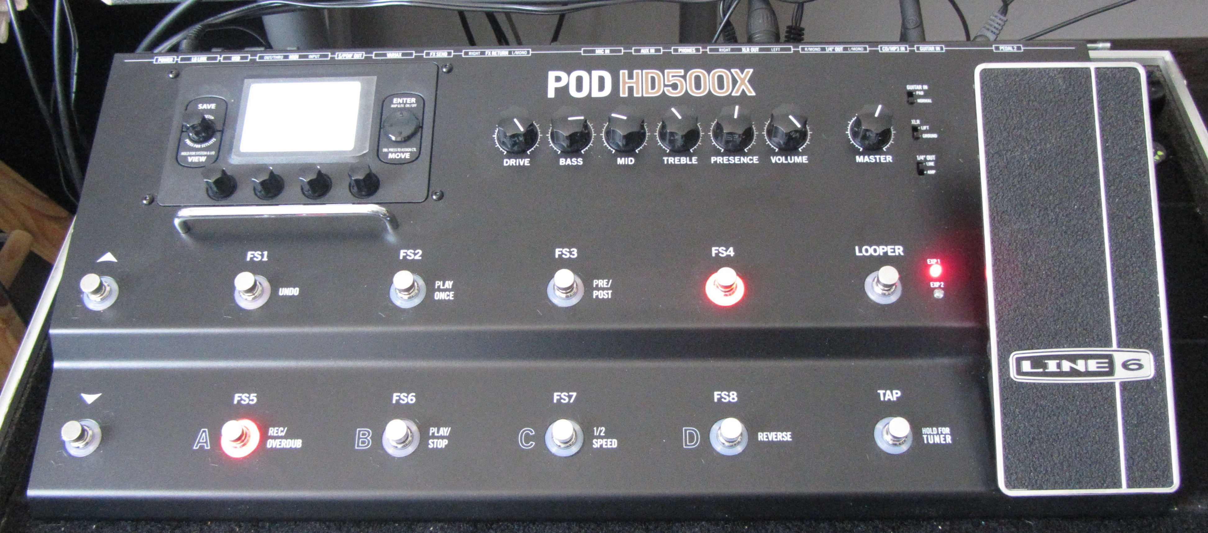 Схема line 6 pod hd 500