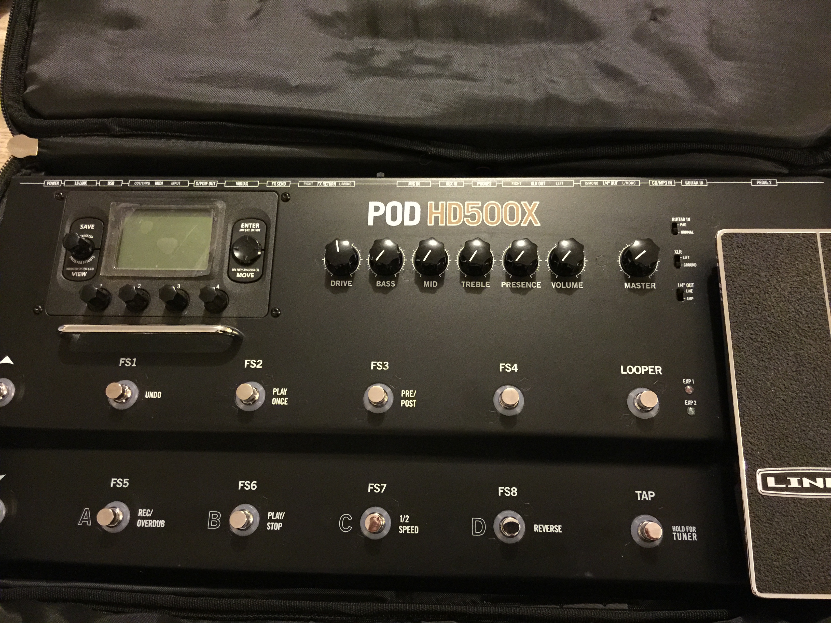 Photo Line 6 POD HD500X : Line 6 POD HD500X (4472) (#971812) - Audiofanzine