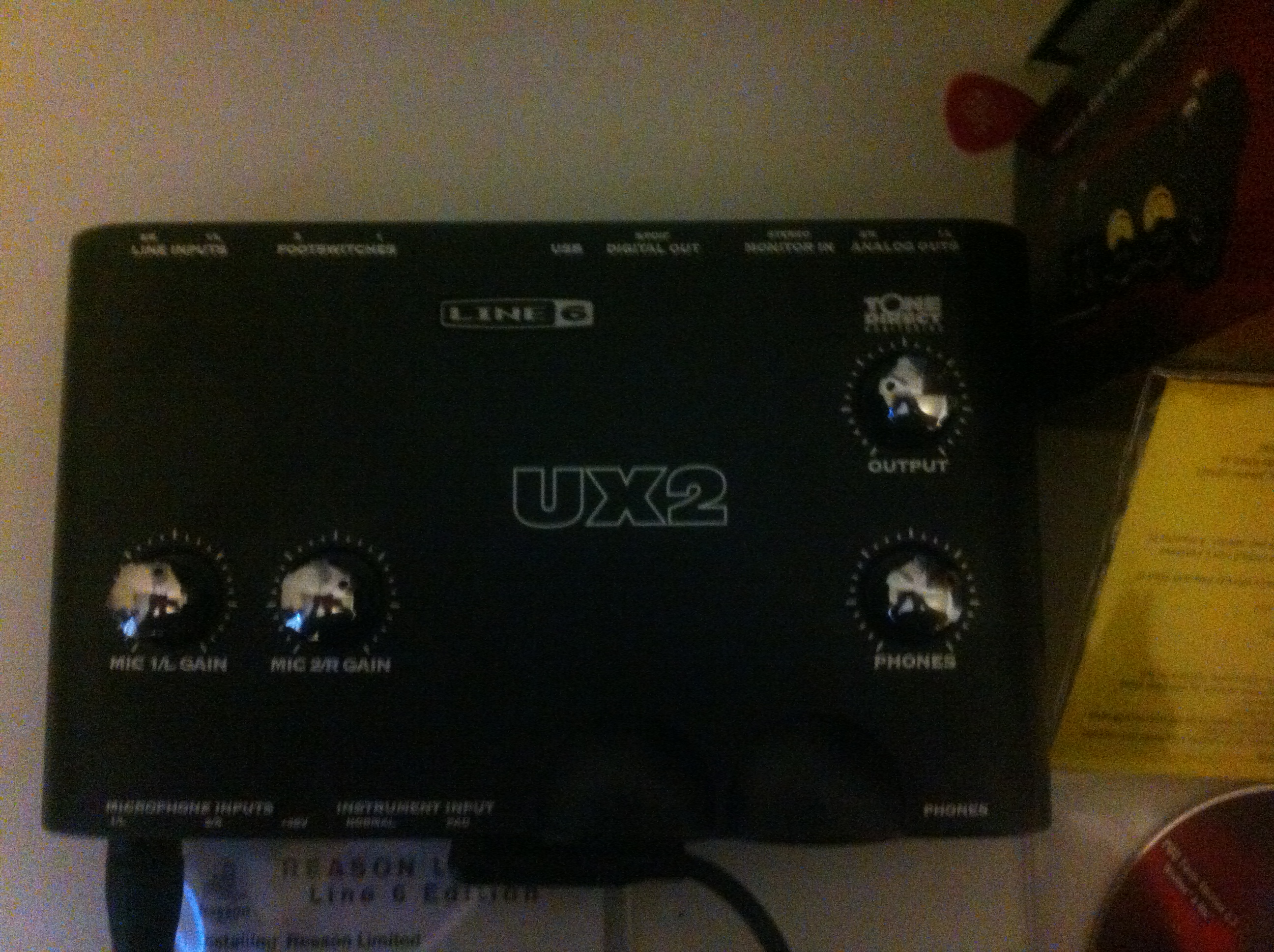 Звуковая карта line 6 ux2