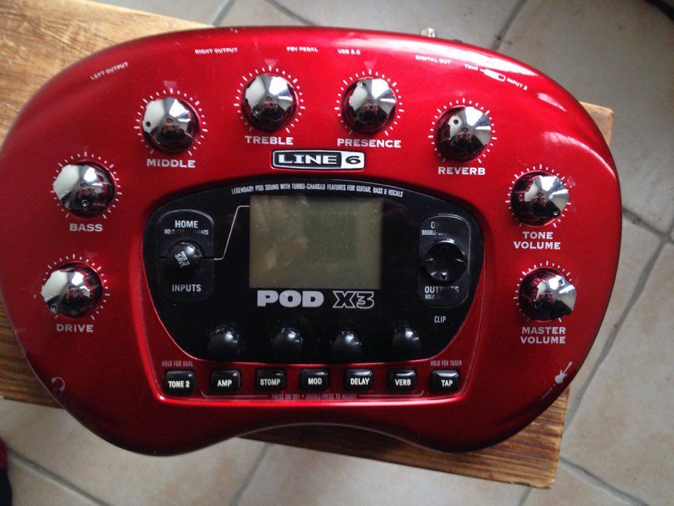 POD X3 Line 6 POD X3 Audiofanzine