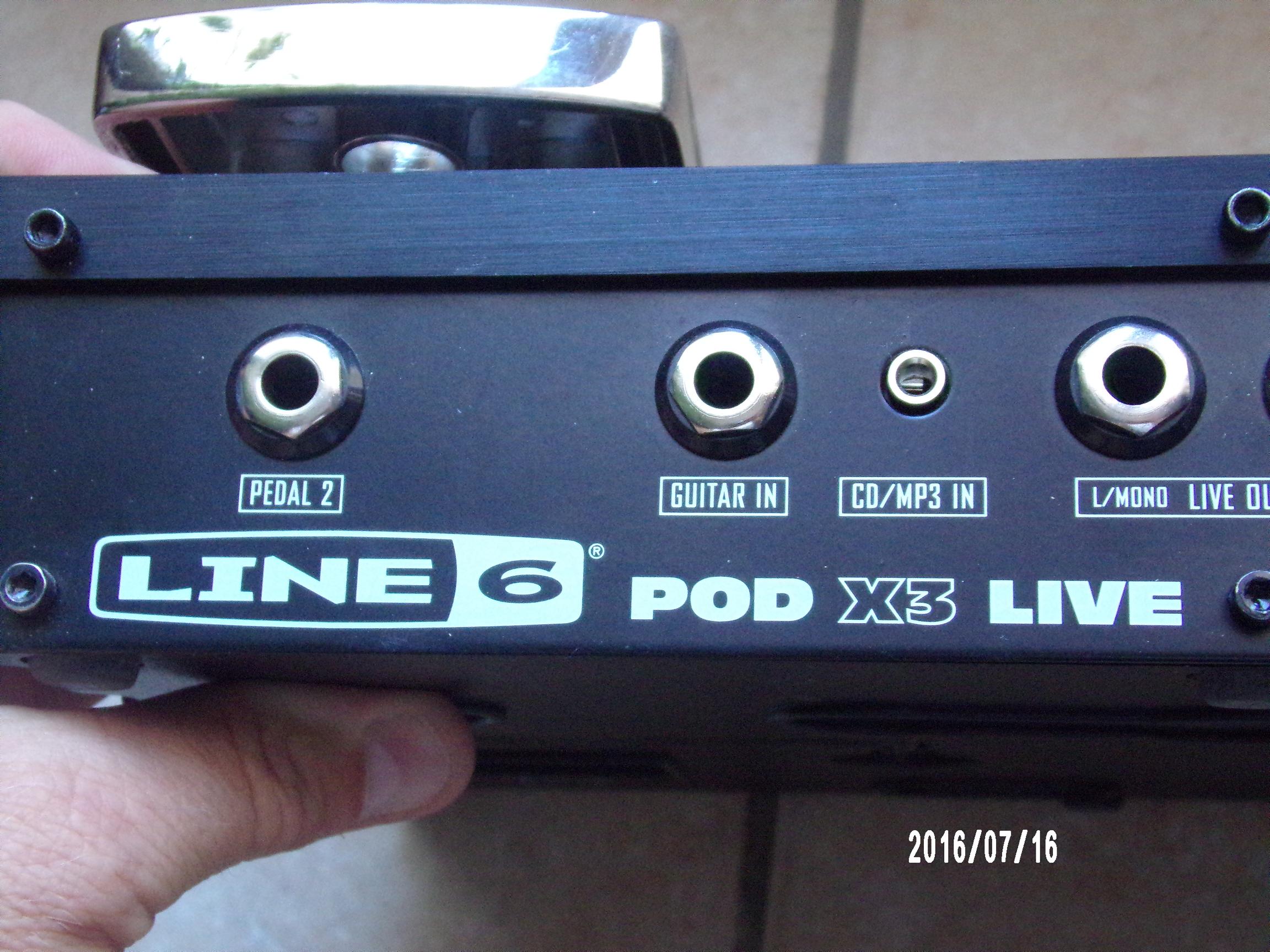 Line 6 pod x3 live подключение к компьютеру