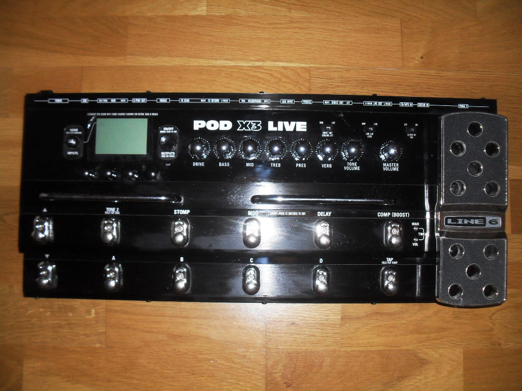 Line 6 pod x3 live подключение к компьютеру