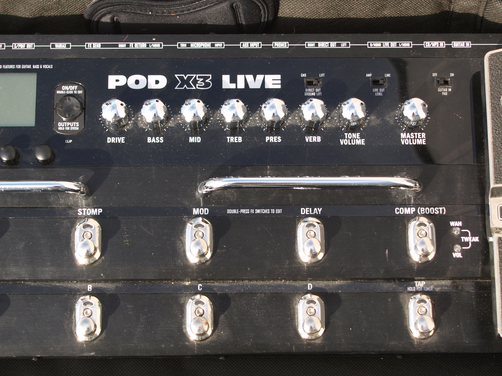 Line 6 pod x3 live подключение к компьютеру