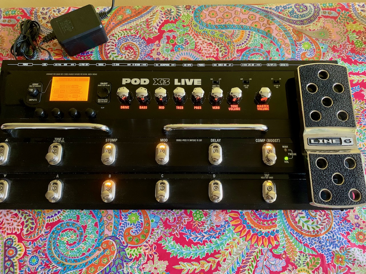 POD X3 Live - Line 6 POD X3 Live - Audiofanzine