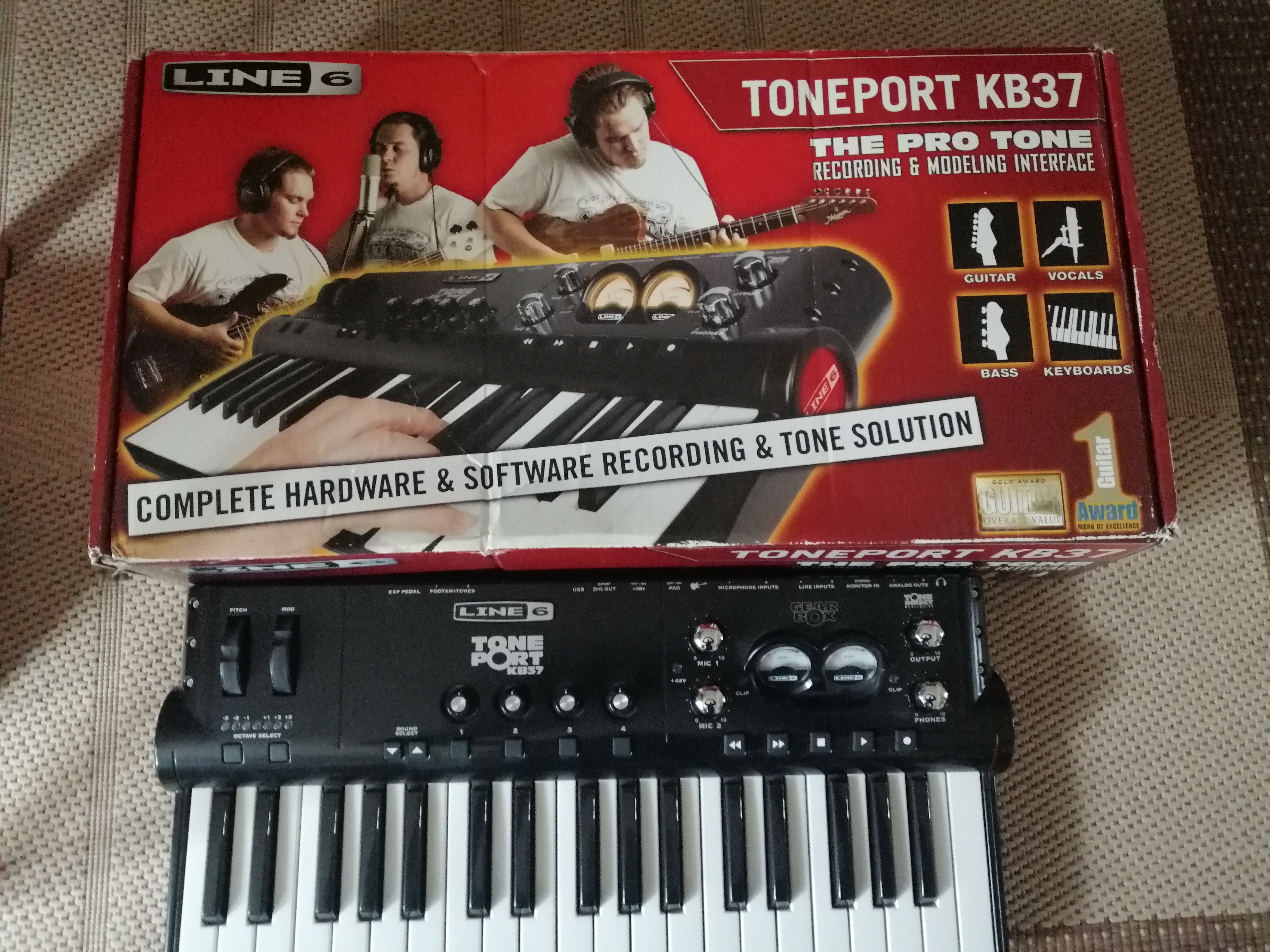 ✨Nyakka 様専用✨LINE Toneport KB37 楽器/器材 安い 店舗 Line TonePort KB37 Reverb 