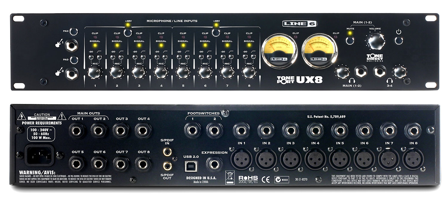 Line 6 Toneport UX8 image (#685492) - Audiofanzine