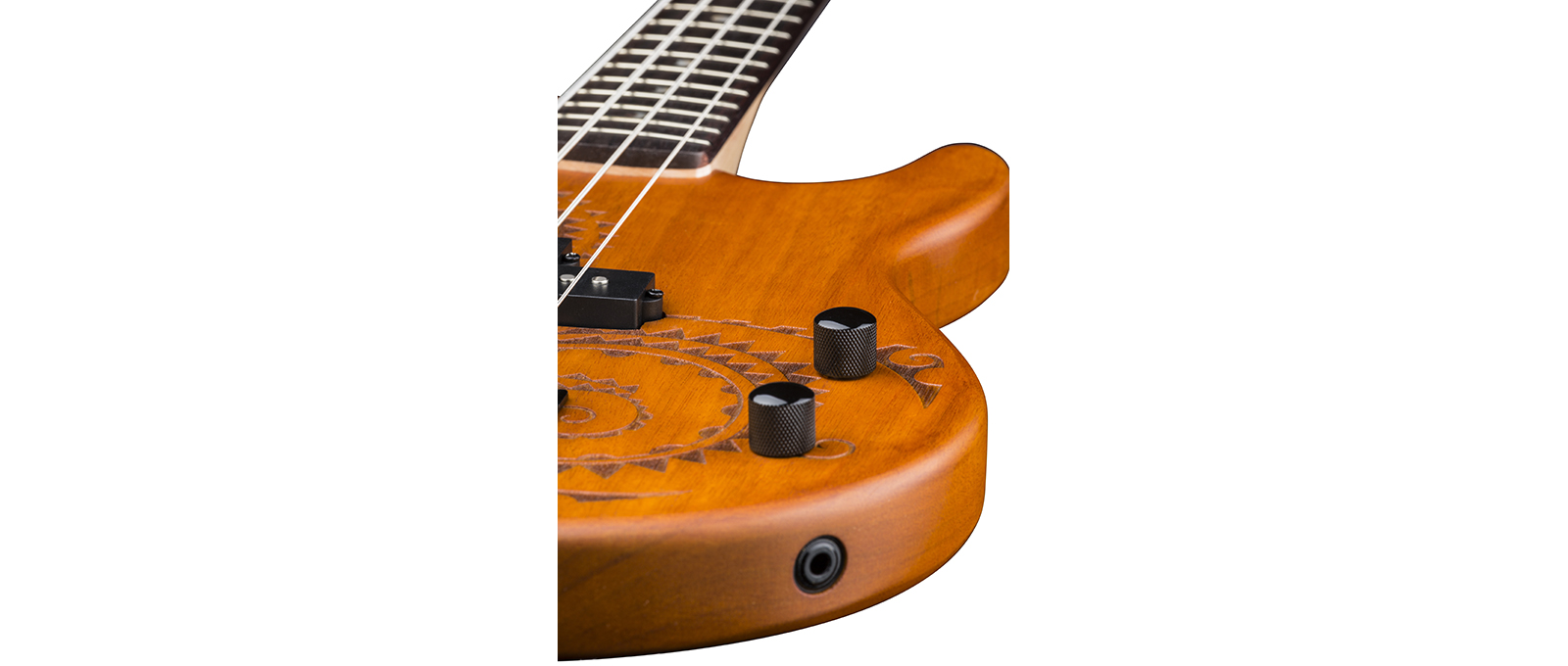 Luna Tattoo Bass Guitar: A Perfect Blend of Style and Sound