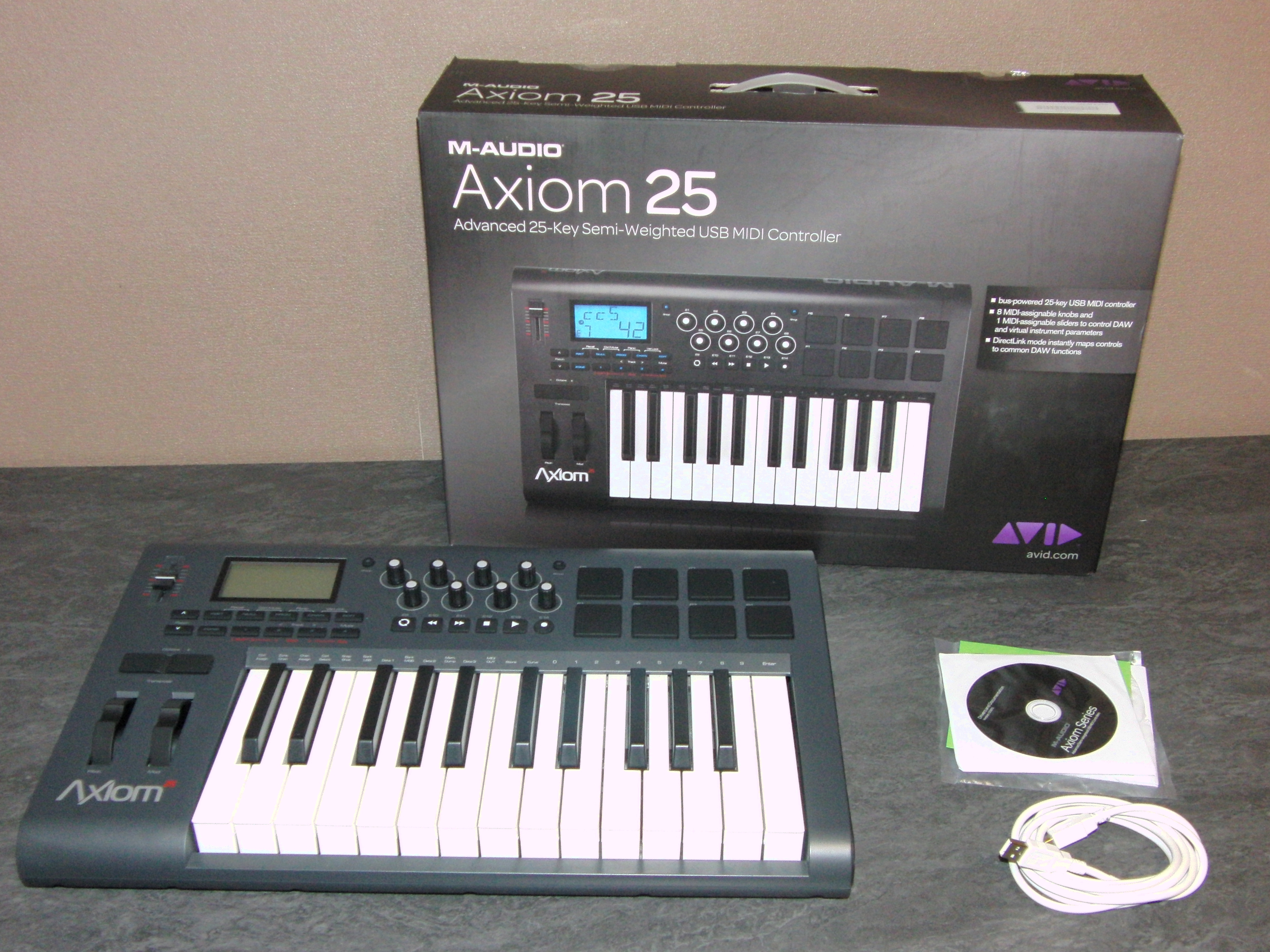 Photo MAudio Axiom 25 MKII CIMG1026 (1457964) Audiofanzine