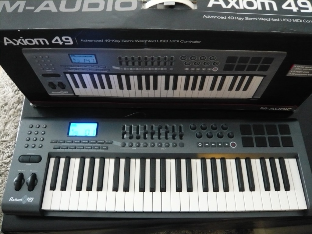 axiom 49 keyboard apple garageband