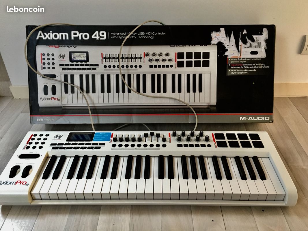 axiom 49 keyboard apple garageband