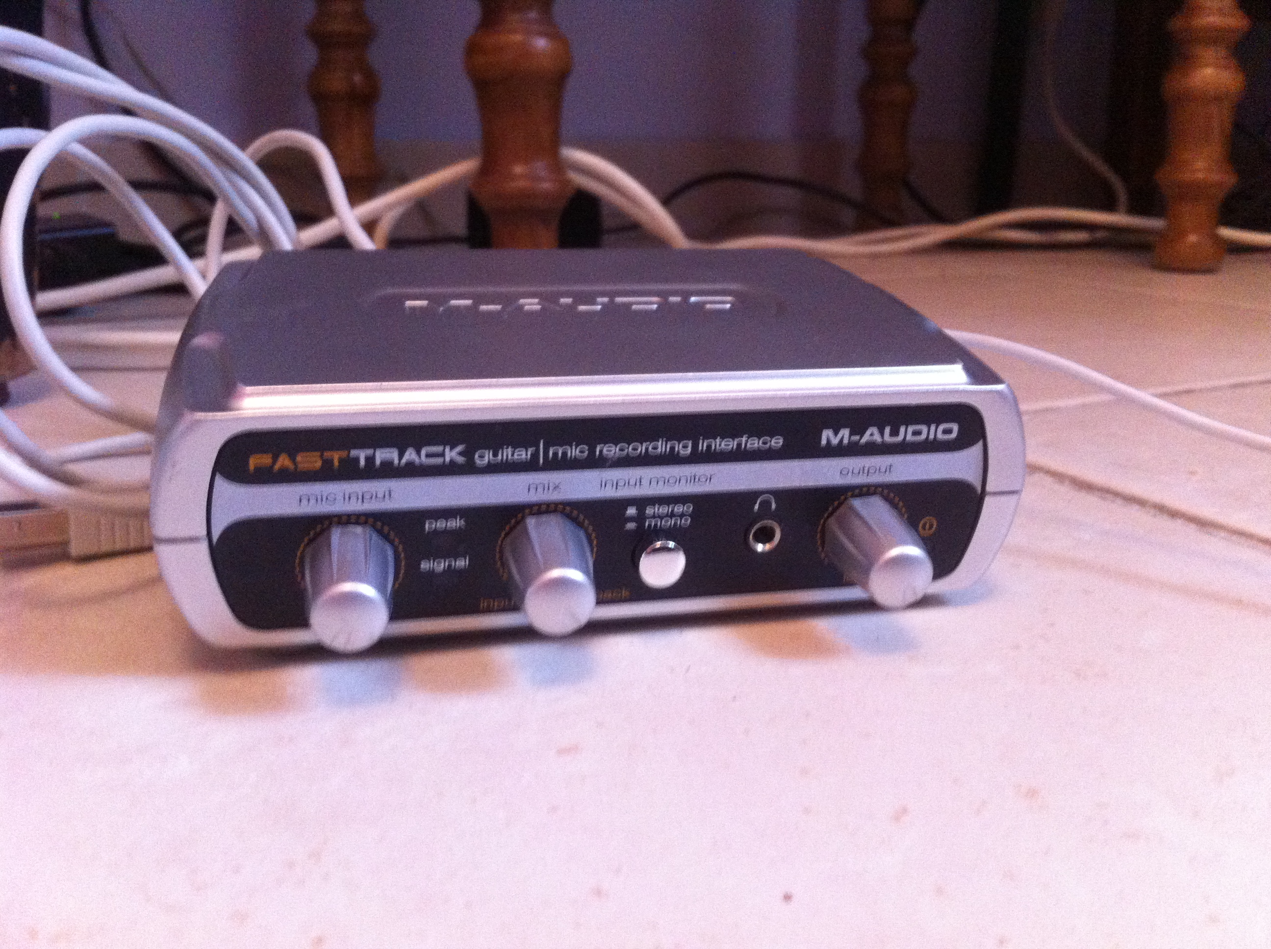 M audio fast track usb обзор