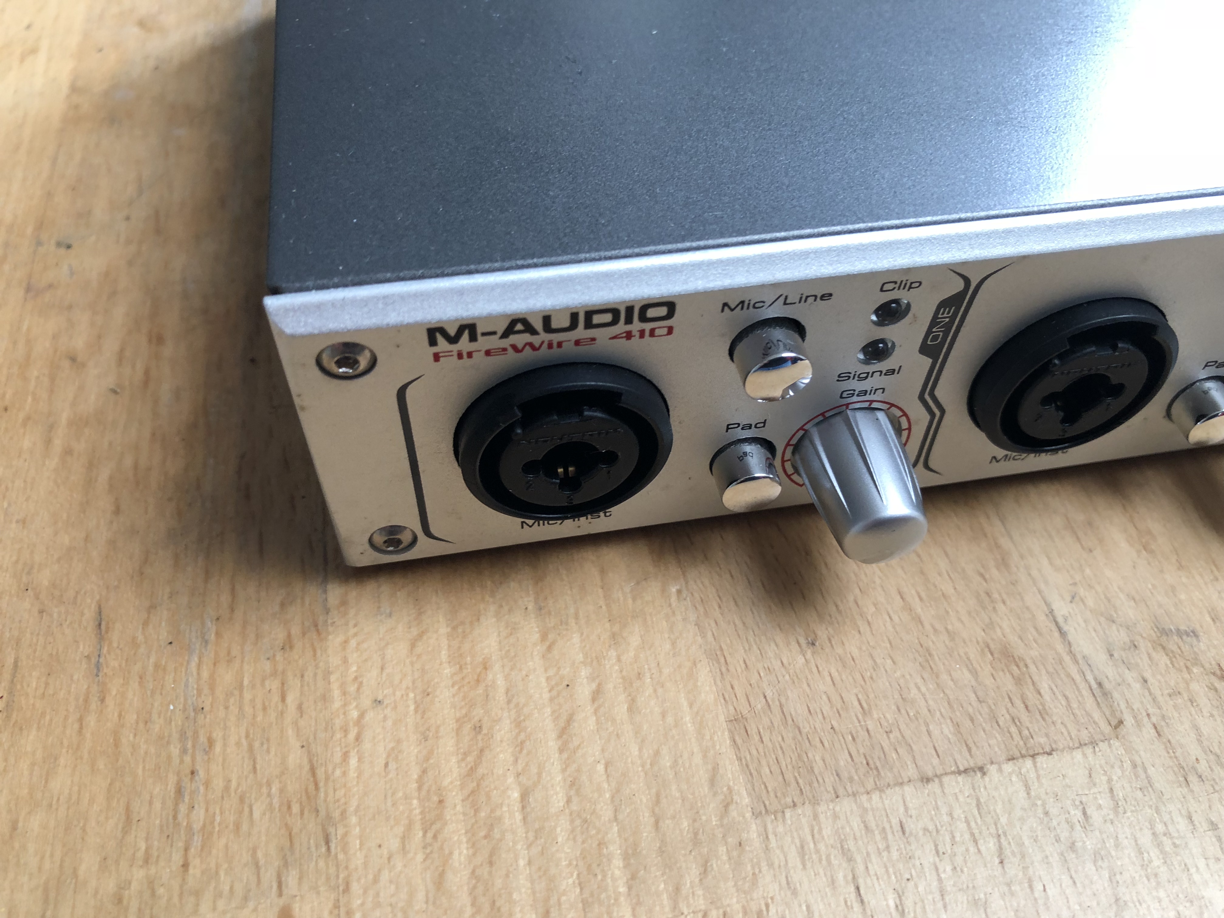 M audio firewire 410 подключение к компьютеру