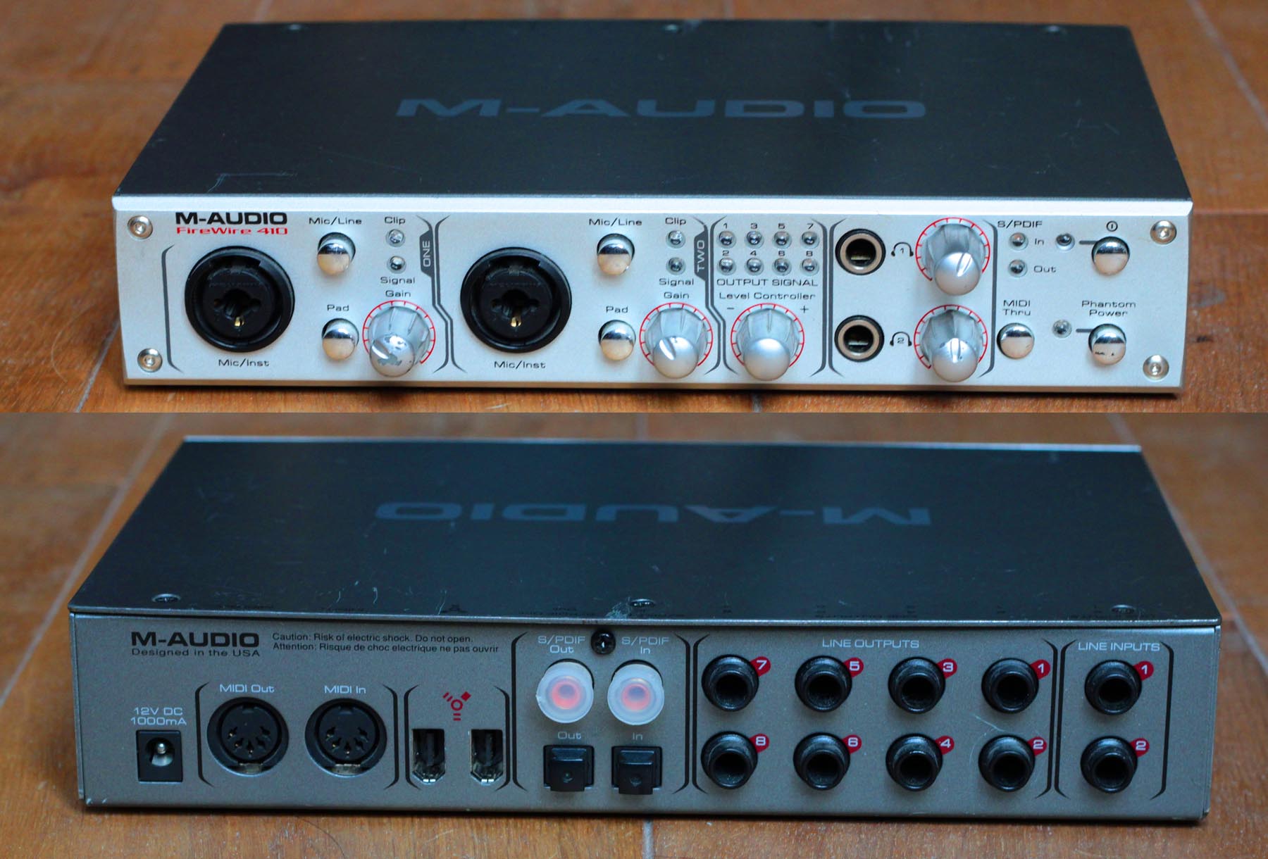 Звуковая карта m audio firewire 410