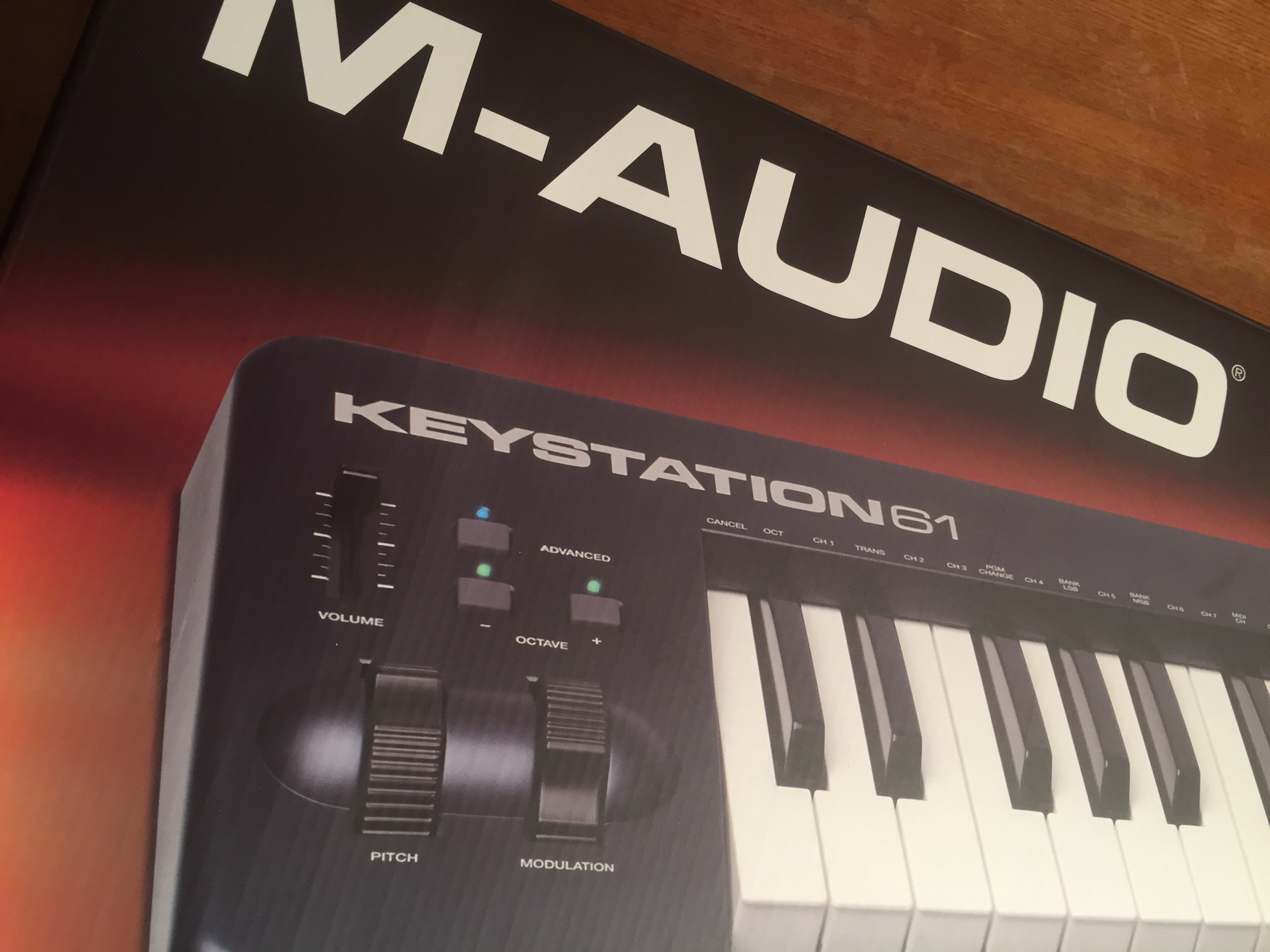 楽器・機材 M-AUDIO KEYSTATION 61 MK3MIDIキーボード