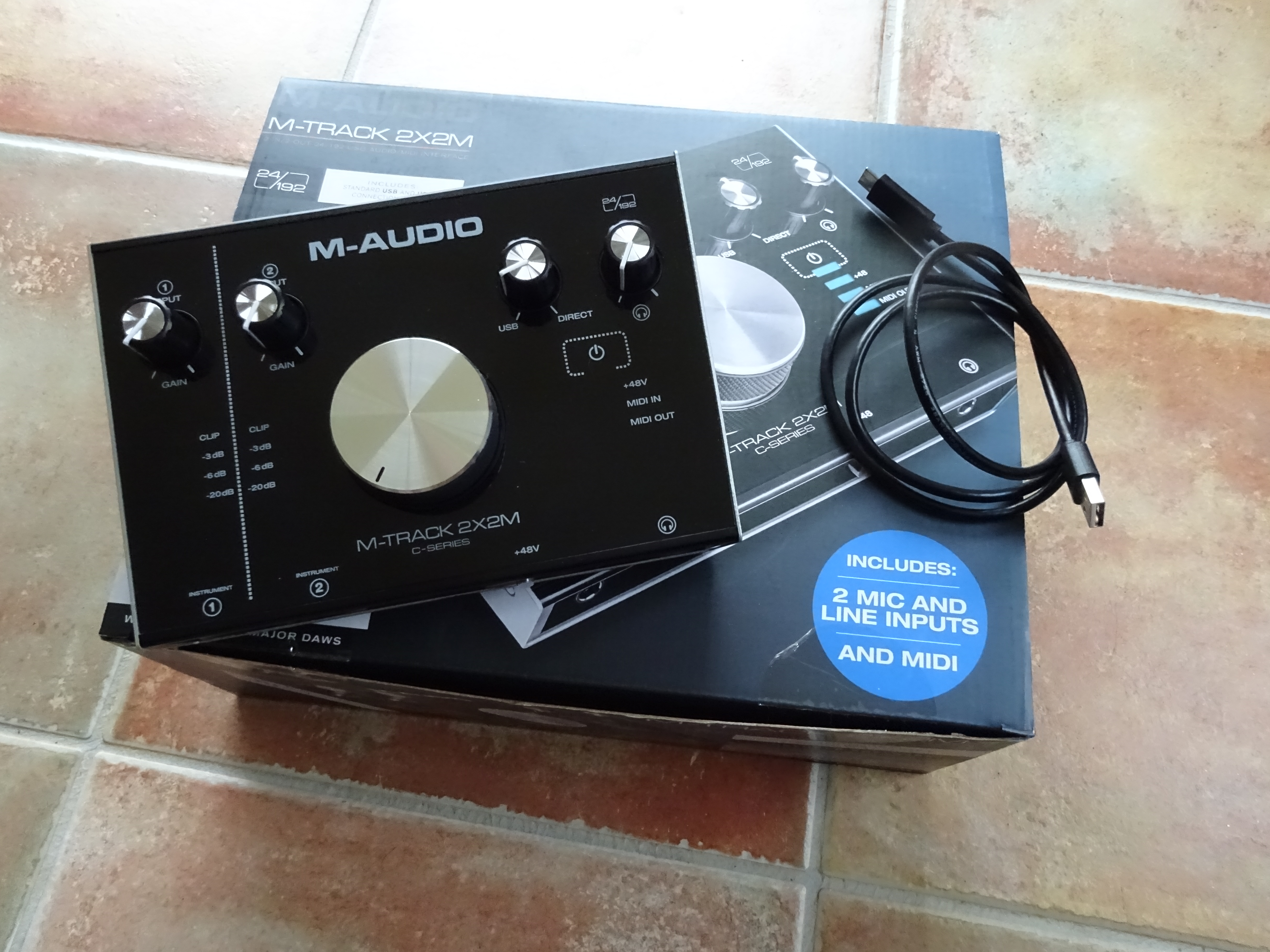 MTrack 2x2M MAudio MTrack 2x2M Audiofanzine