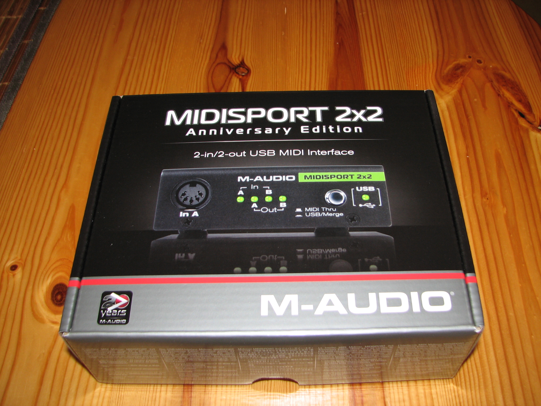 m audio drivers for original midisport 2x2