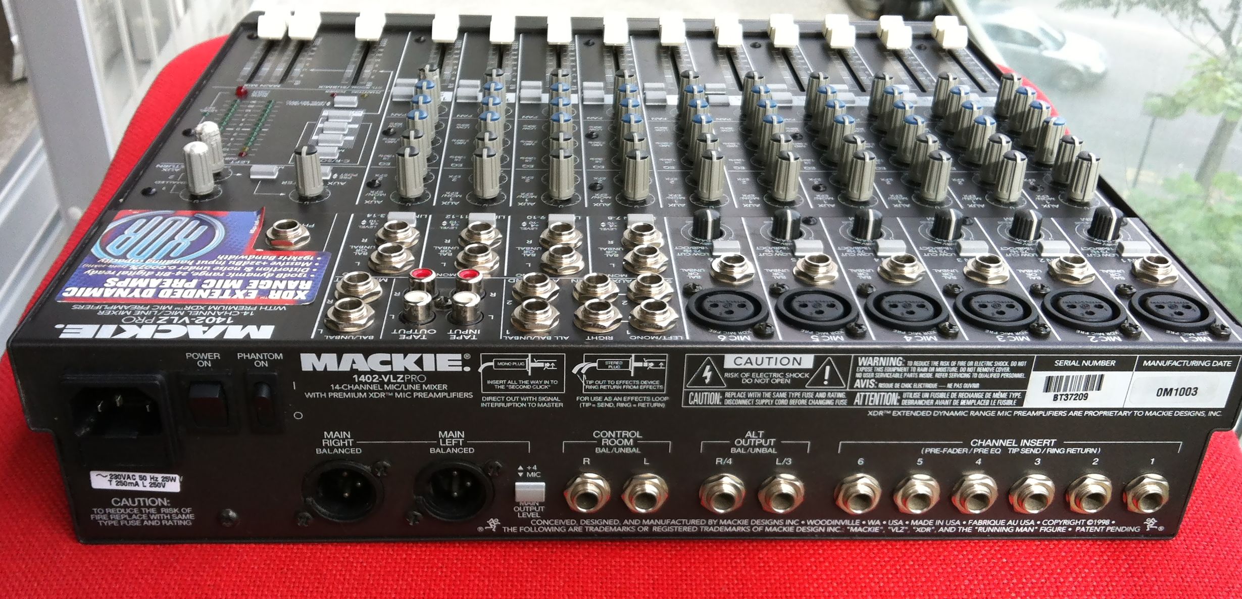 MACKIE 1402-VLZ PRO 一部不良 アナログミキサー 楽器・機材 | aljiha24.ma
