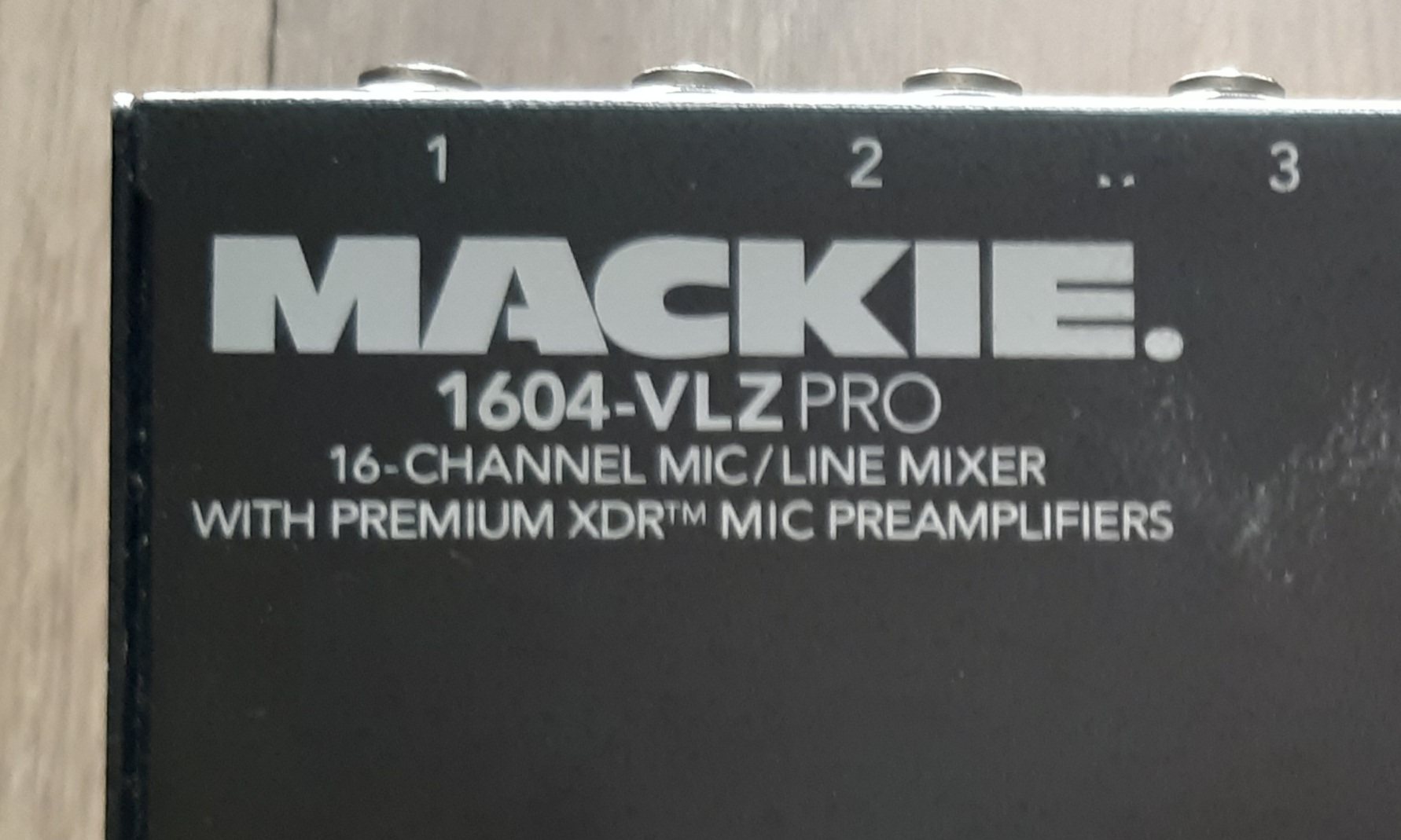 1604VLZ Pro Mackie 1604VLZ Pro Audiofanzine