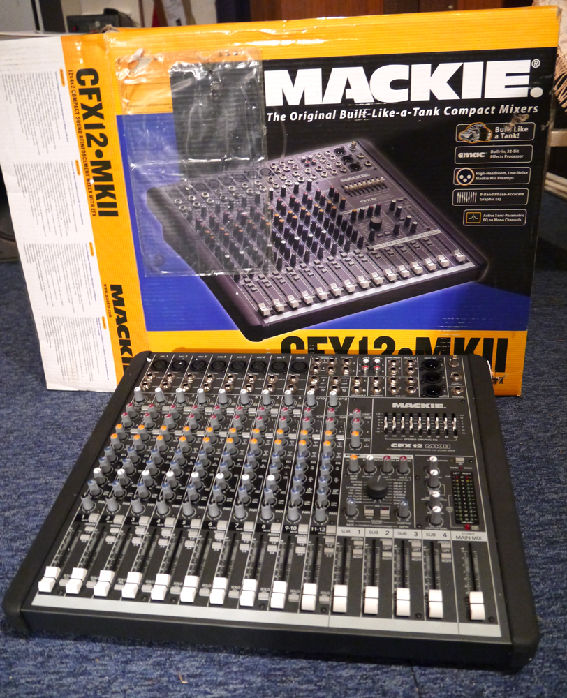 CFX12.MKII Mackie CFX12.mkII Audiofanzine