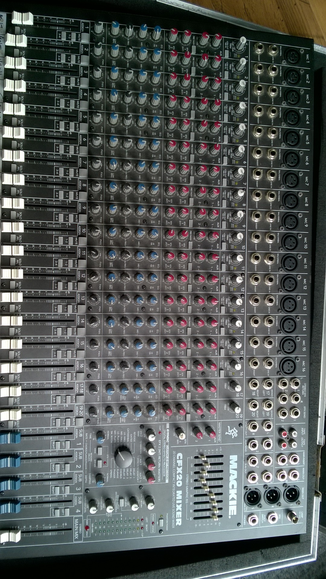 CFX20 - Mackie CFX20 - Audiofanzine