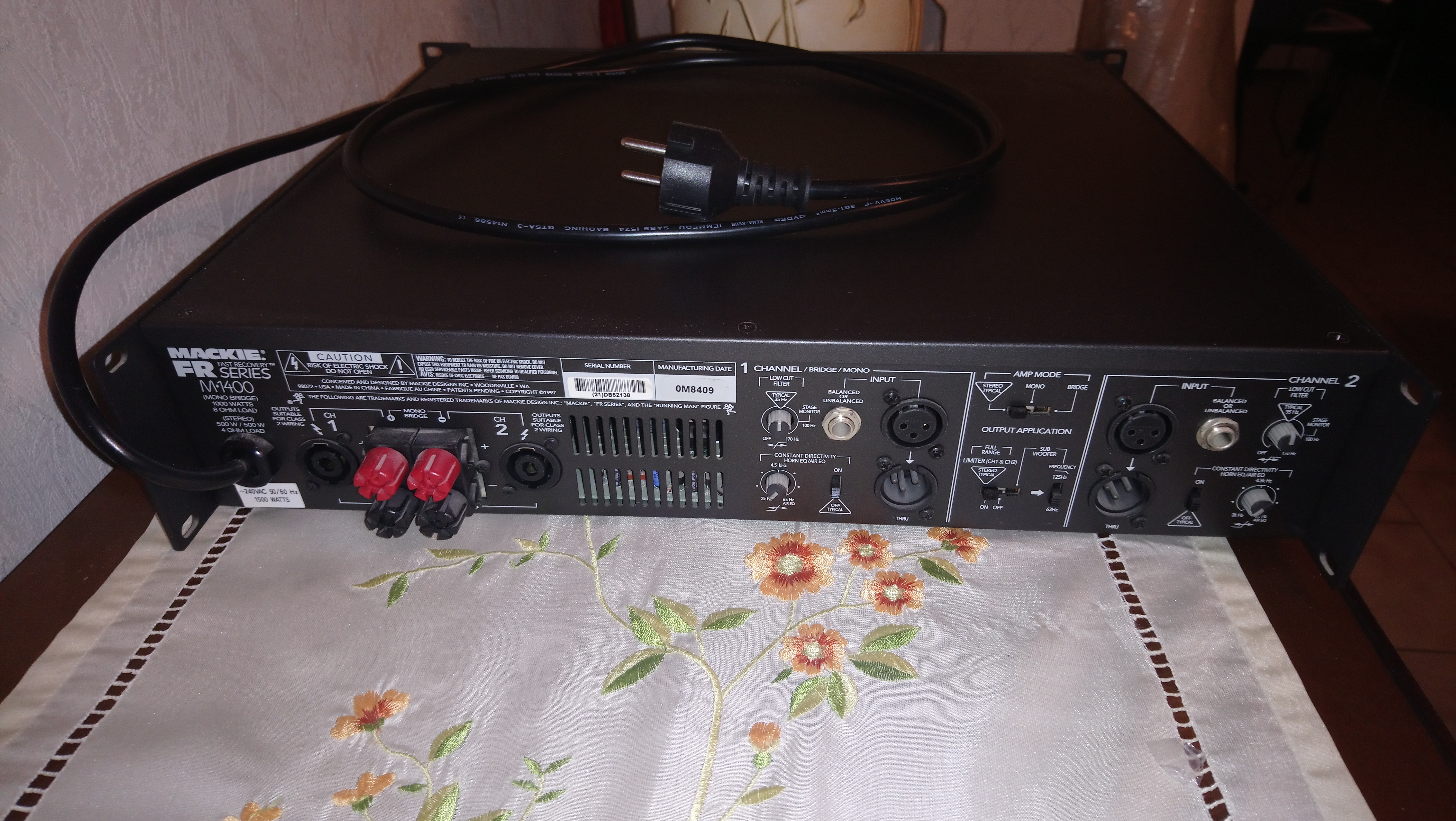 M 1400 - Mackie M 1400 - Audiofanzine