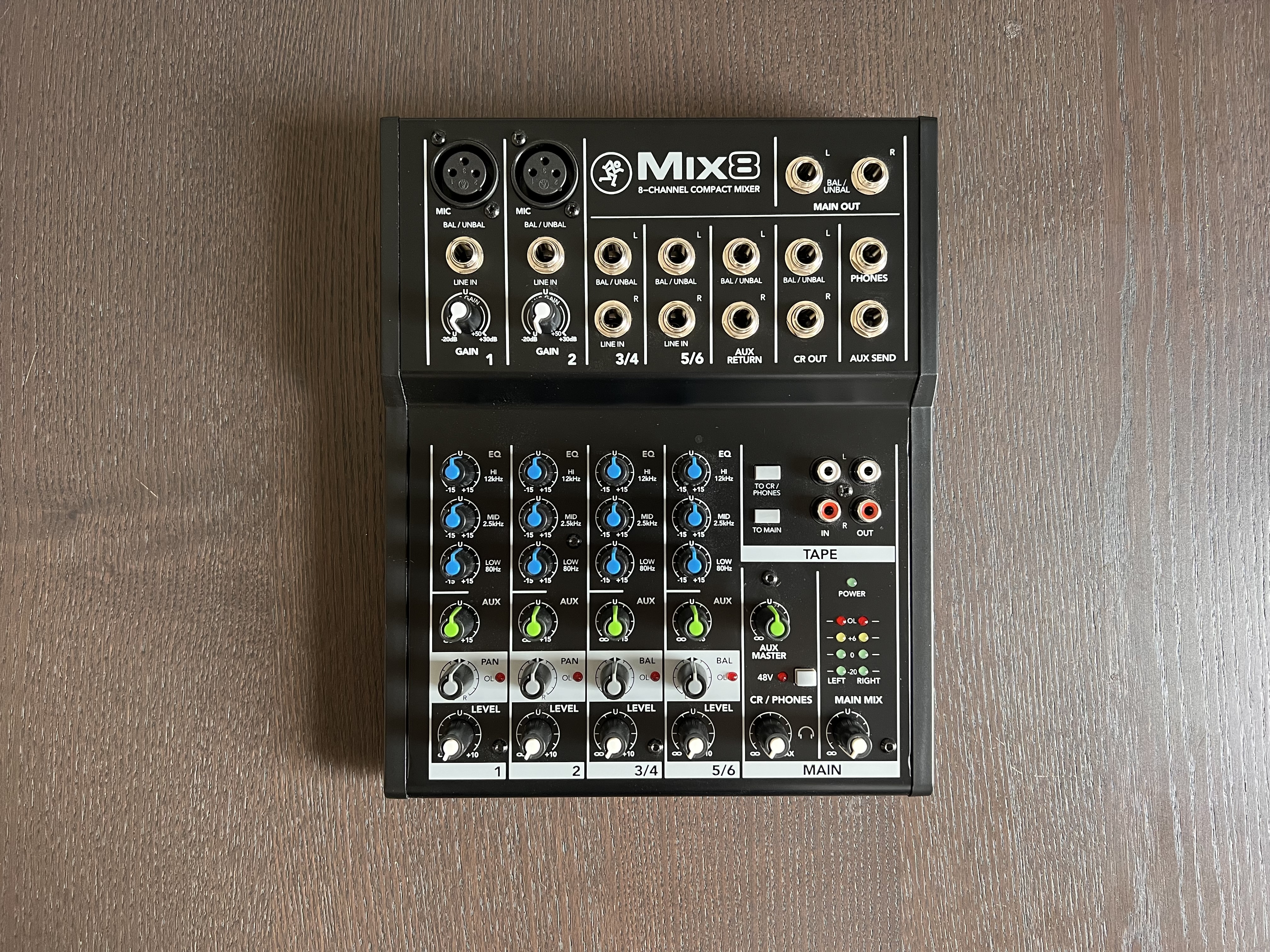 Mackie Compact Mix8 8-Channel Mixer