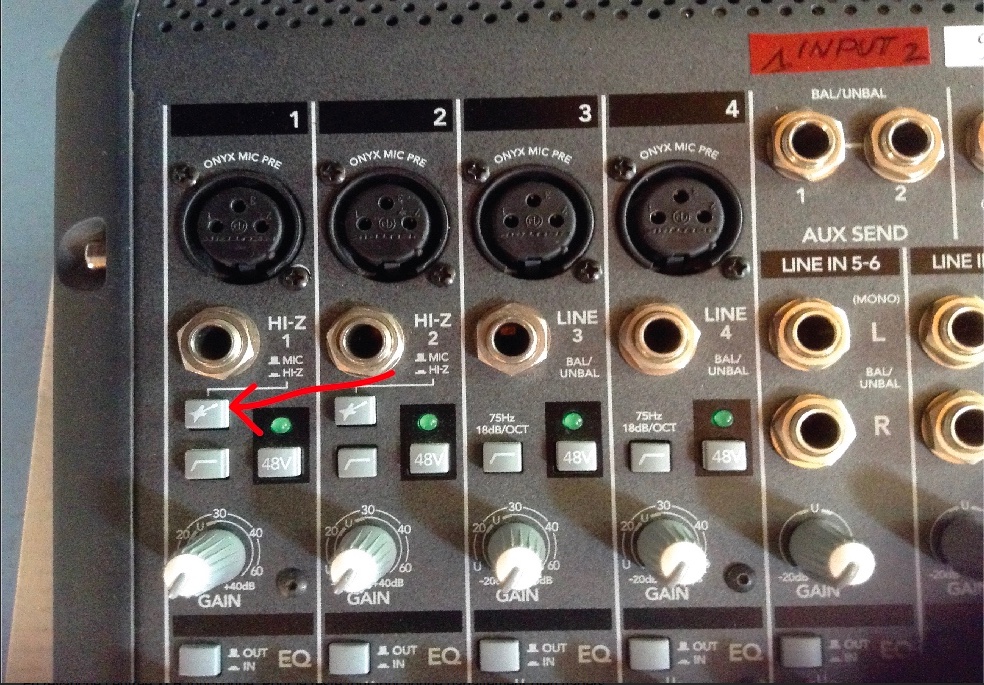 ONYX 1220 Mackie Onyx 1220 Audiofanzine