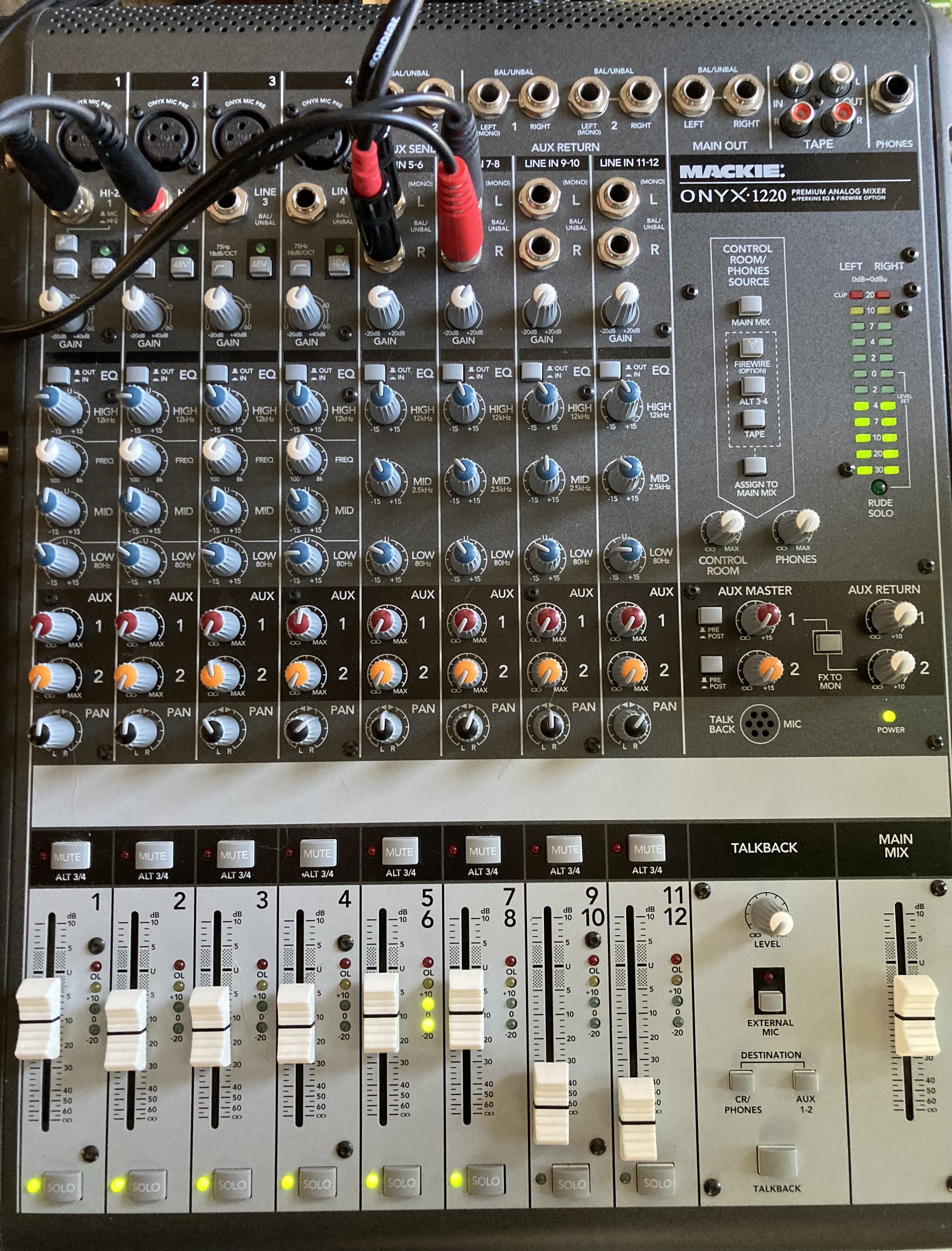 Onyx 1220 - Mackie Onyx 1220 - Audiofanzine
