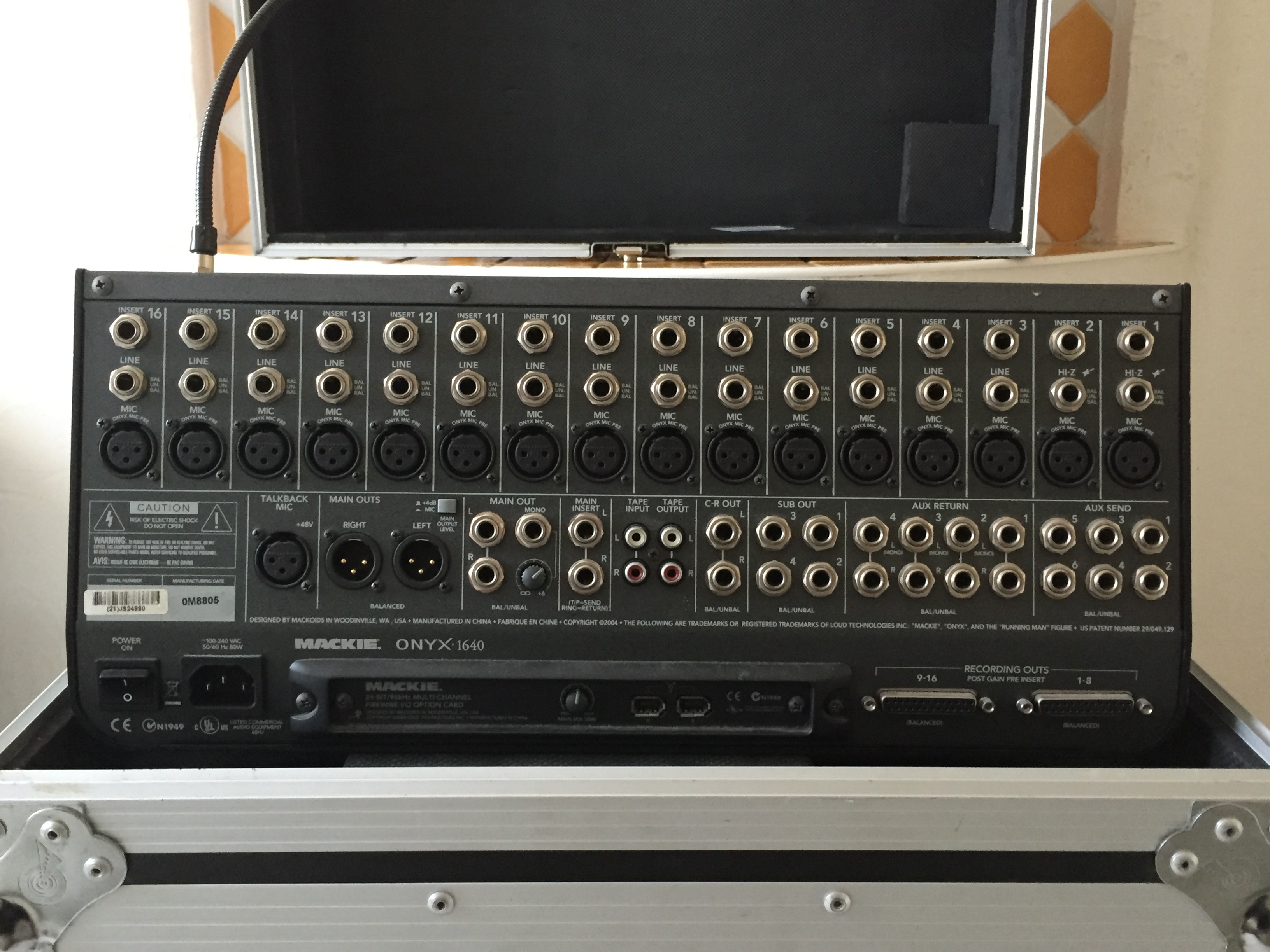 Photo Mackie Onyx 1640i Mackie Onyx 1640i (91503) (1361544