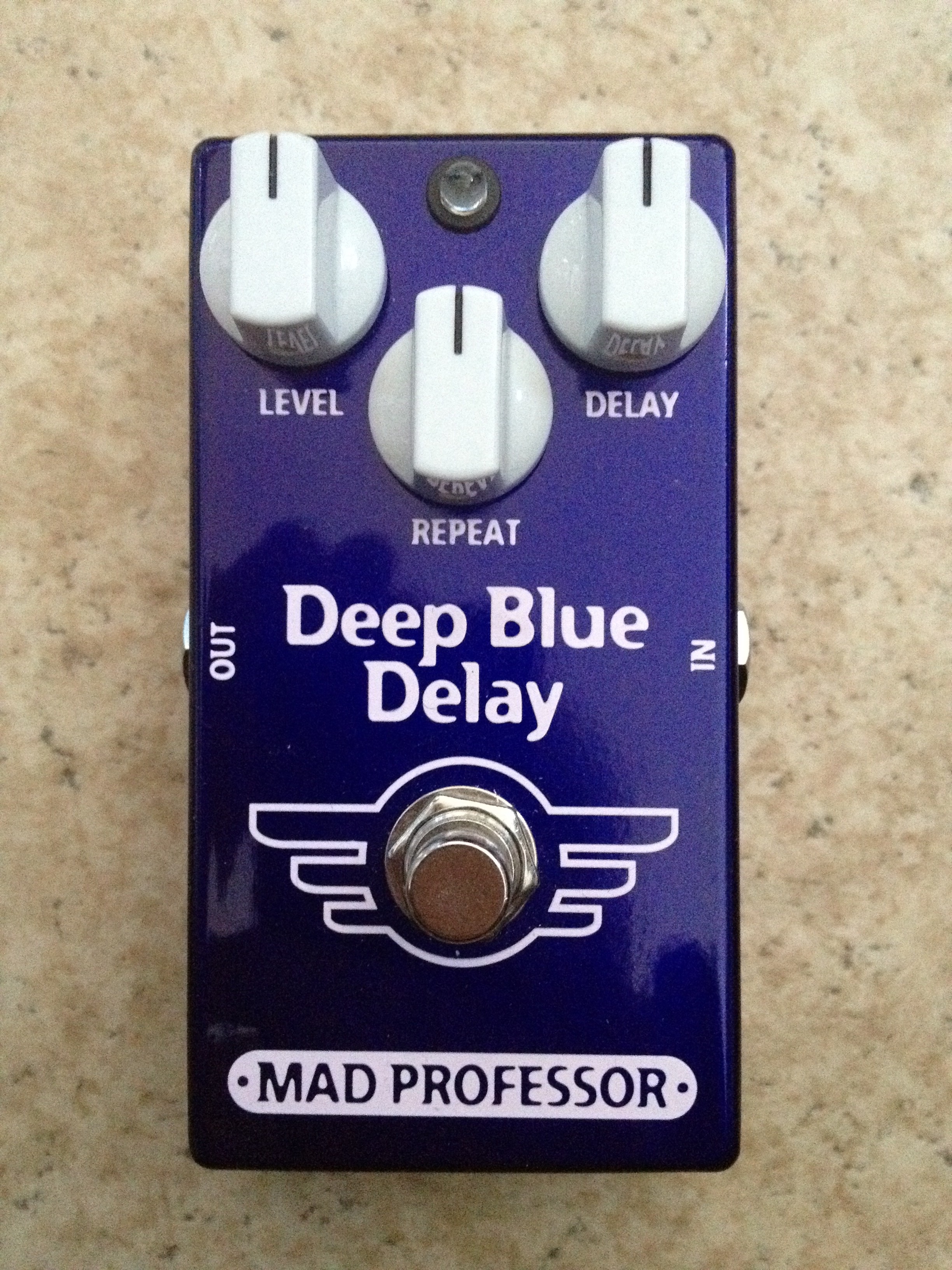 Mad professor deep blue delay схема