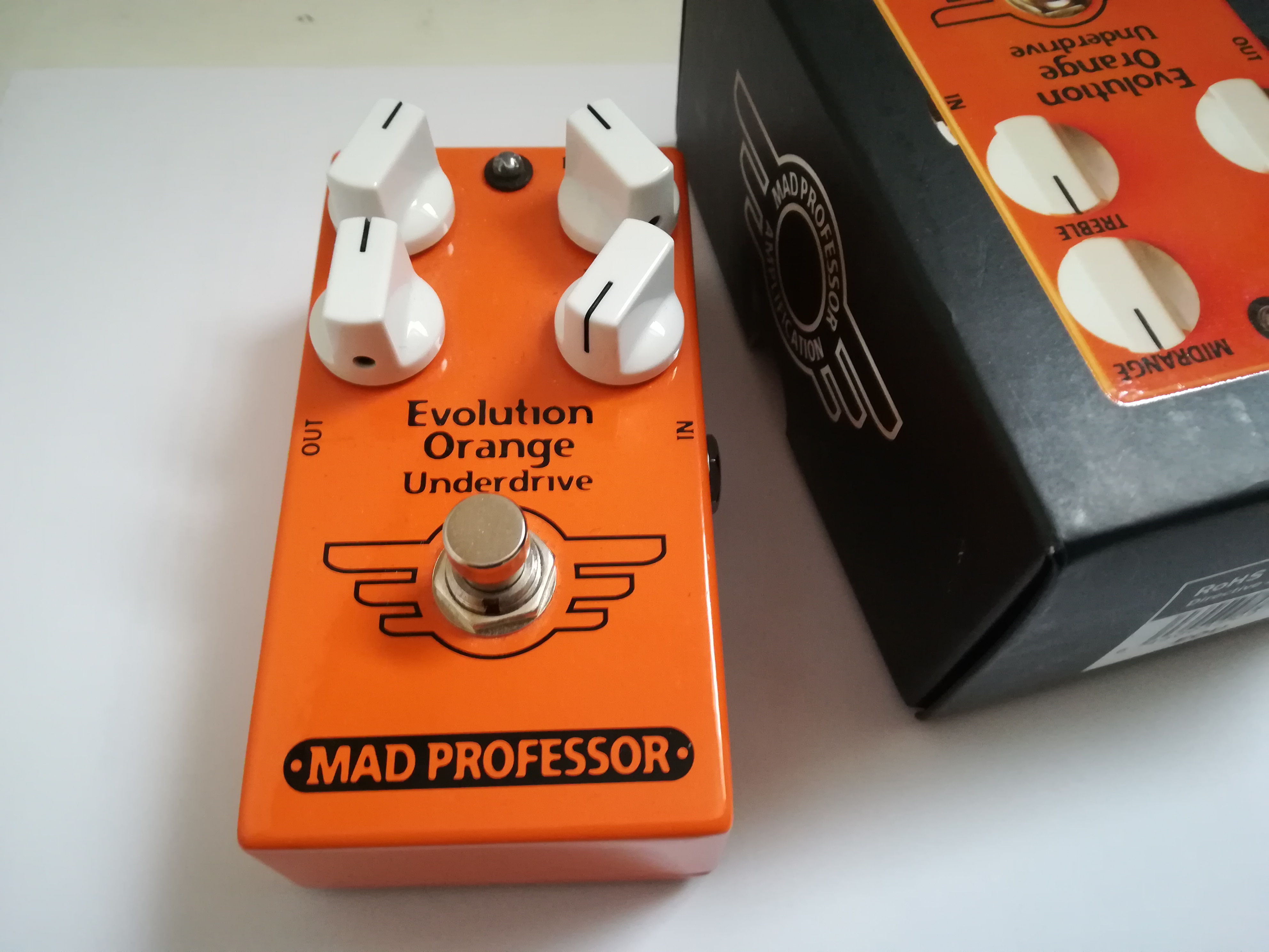 Evolution Orange Underdrive Mad Professor - Audiofanzine