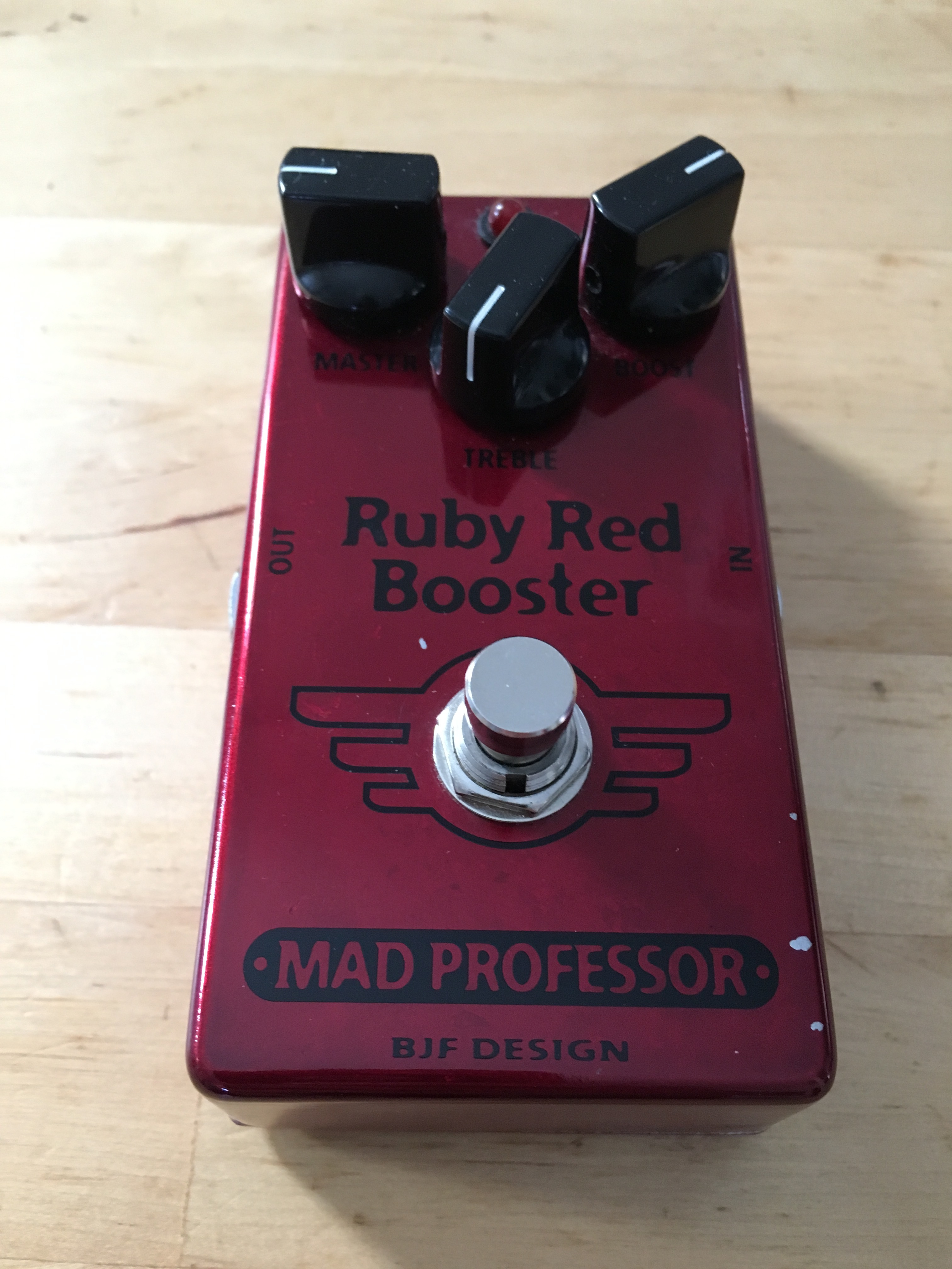 RUBY RED BOOSTER Mad Professor Ruby Red Booster Audiofanzine