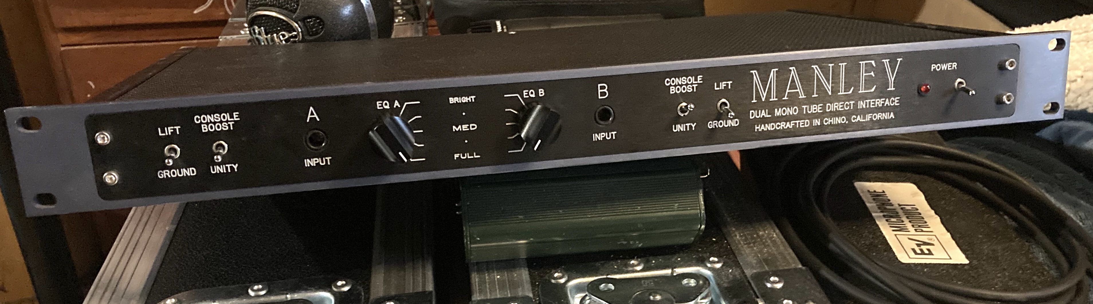 Dual Mono Tube Direct Interface Manley Labs - Audiofanzine