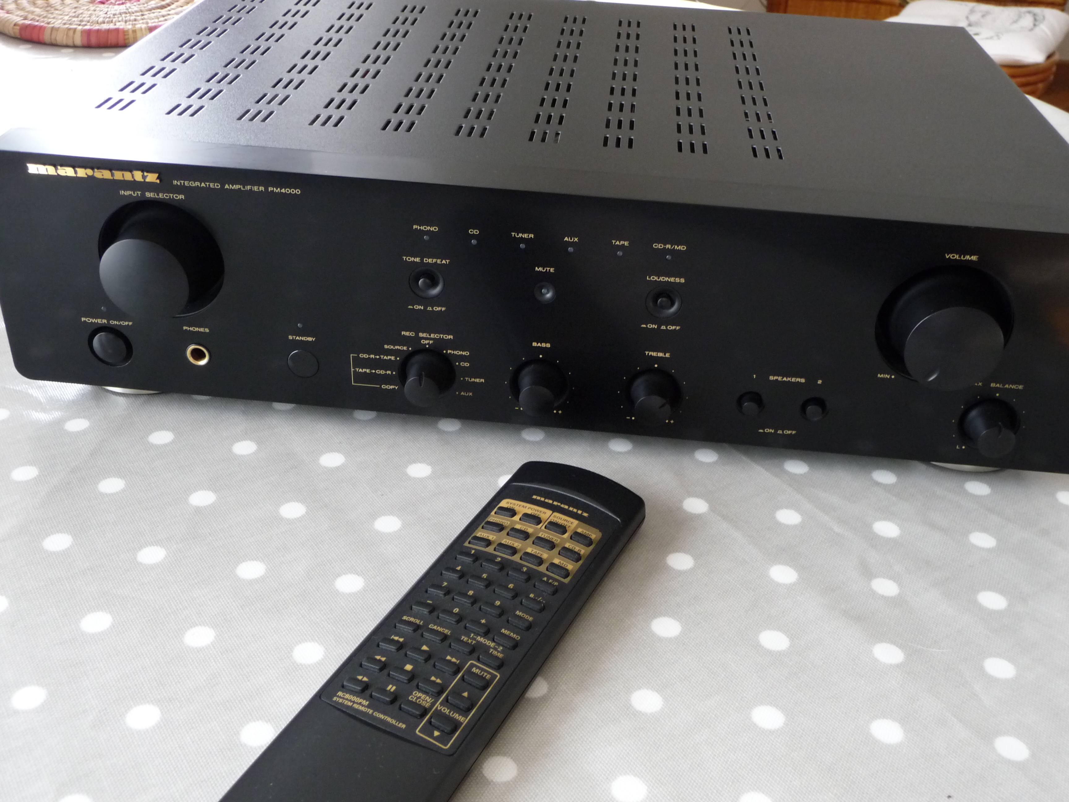 Marantz pm4000 схема электрическая