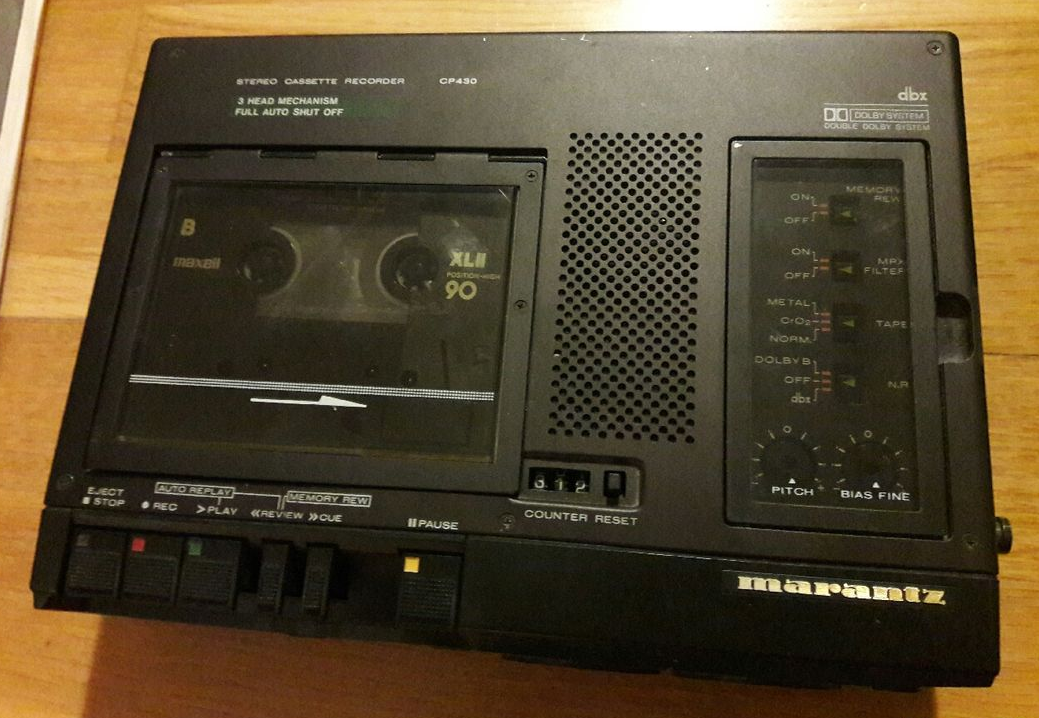 Marantz CP430 Cassette Recorder - Museu Virtual de la Universitat de