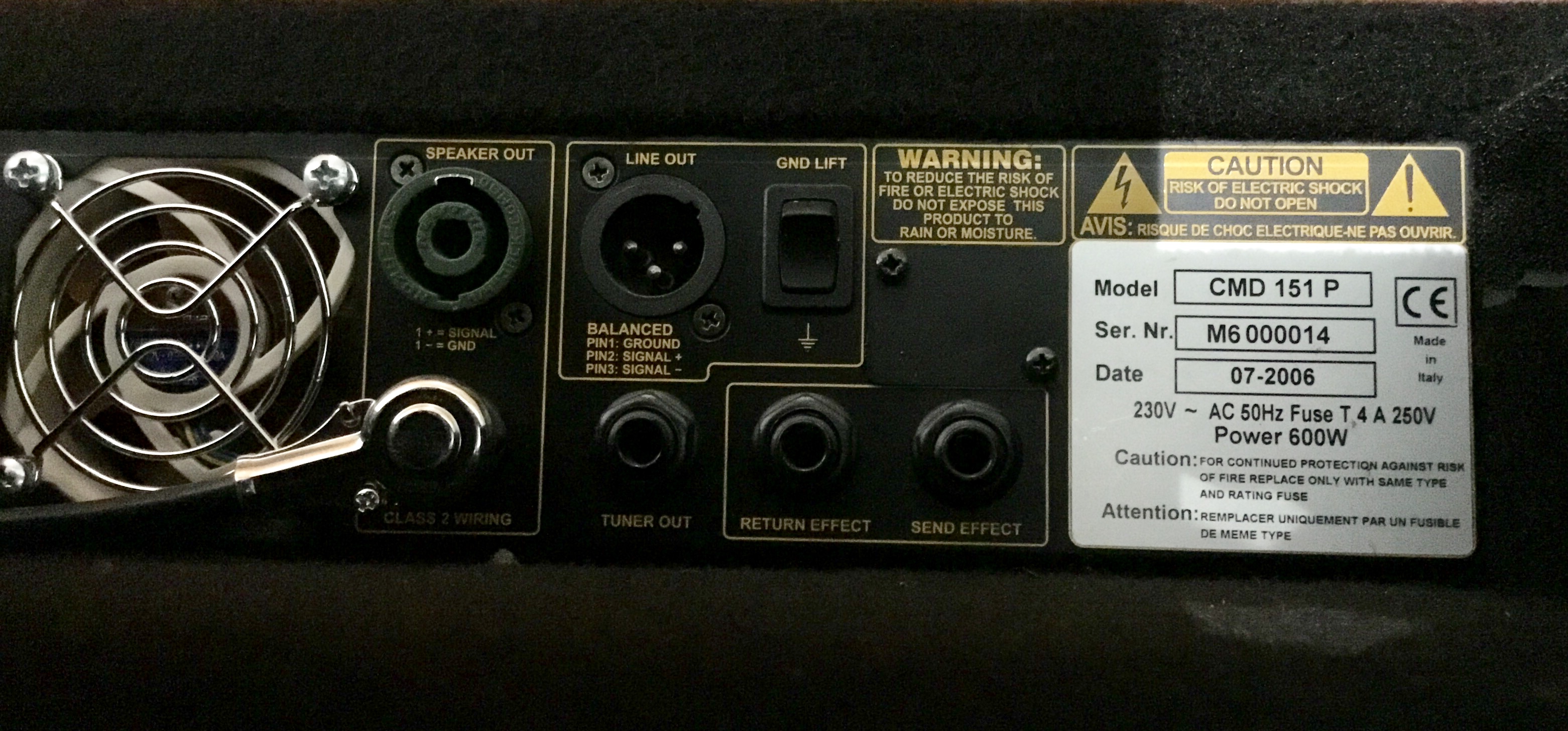 Housse Ampli Basse Markbass CMD 151P - Protection Transport - Jeff Berlin