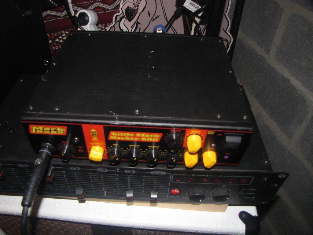 Markbass Little Mark Tube 500 - Tête D'Ampli Basse à Tubes 500W Compacte Et Puissante