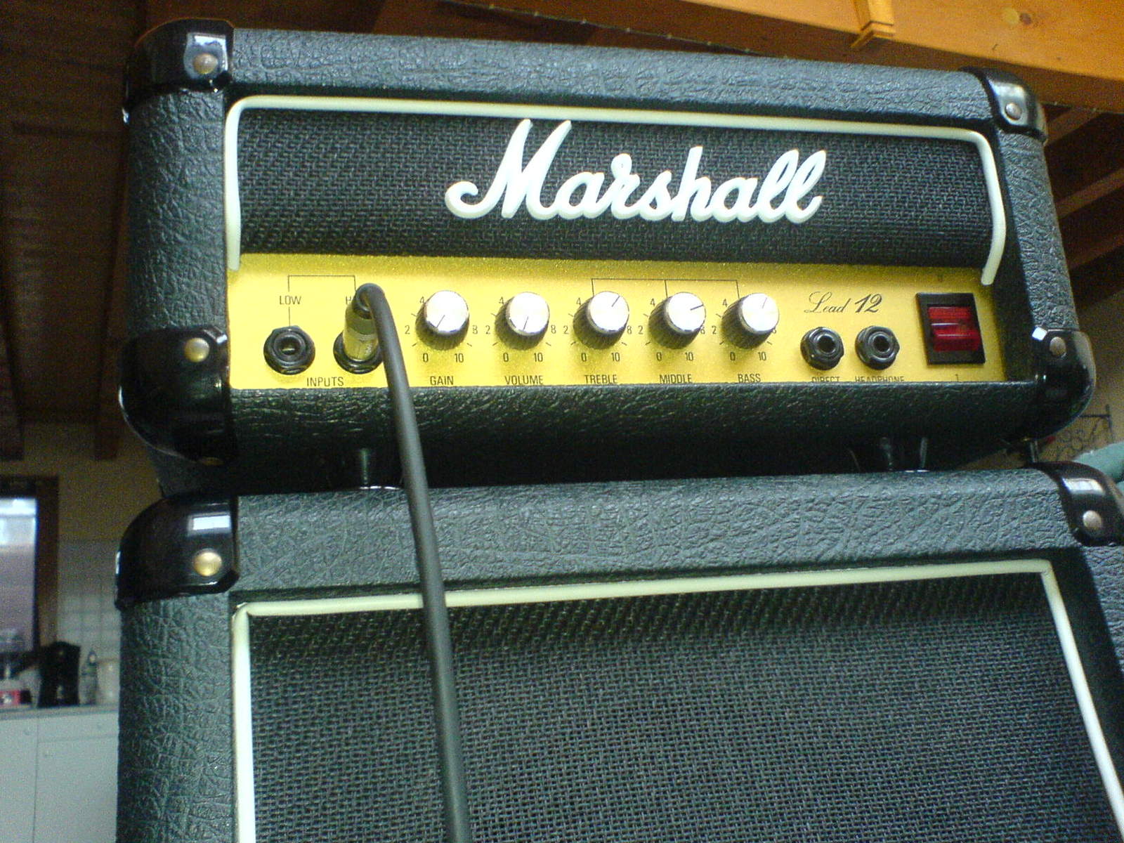 Photo Marshall 3005 Lead 12 Micro Stack : Marshall Lead 12 3005 (#181529) - Audiofanzine