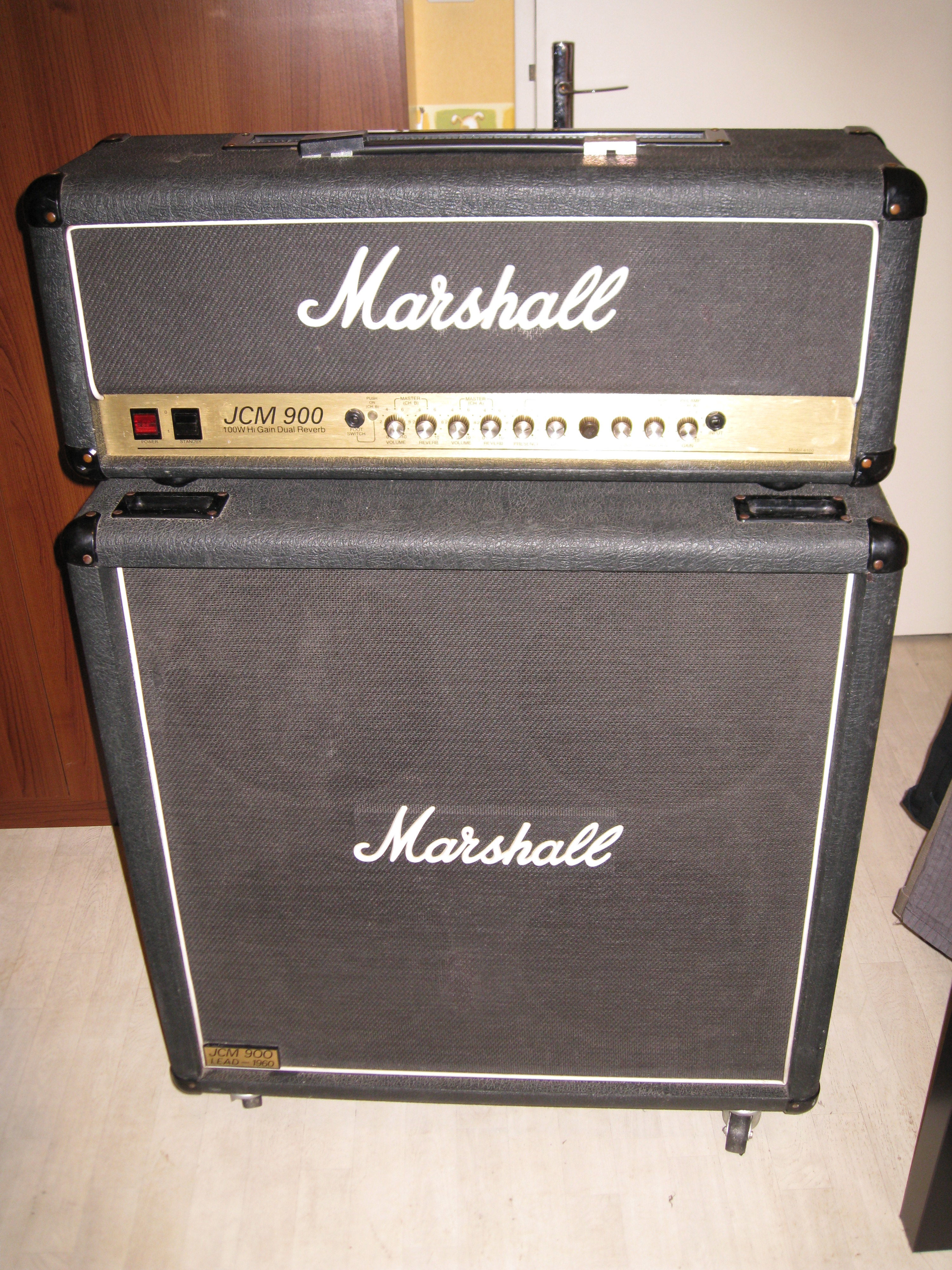 Photo Marshall 4100 JCM900 Dual Reverb [1990-1999] [2003 ...