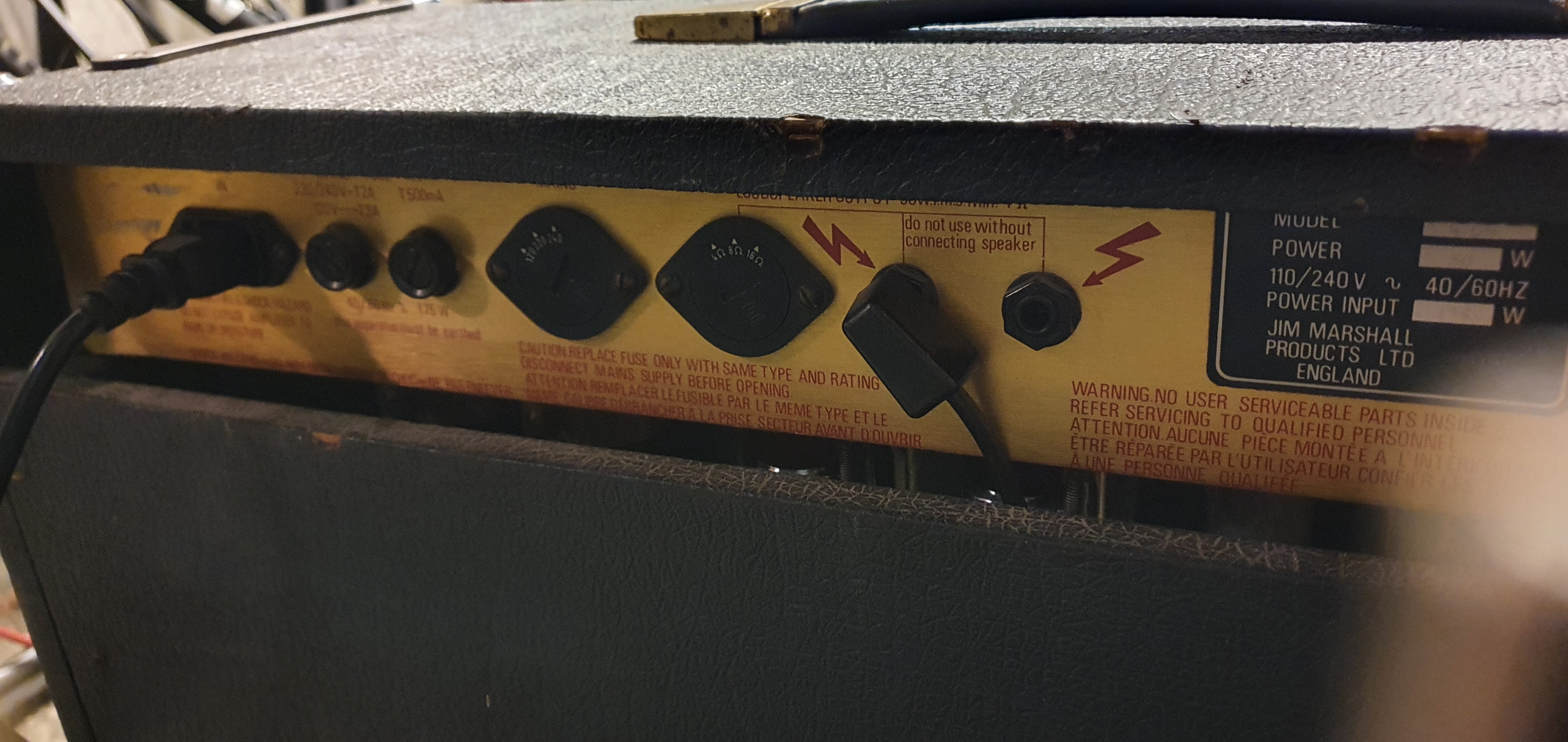 4104 JCM800 Master Volume Lead [19811989] Marshall Audiofanzine