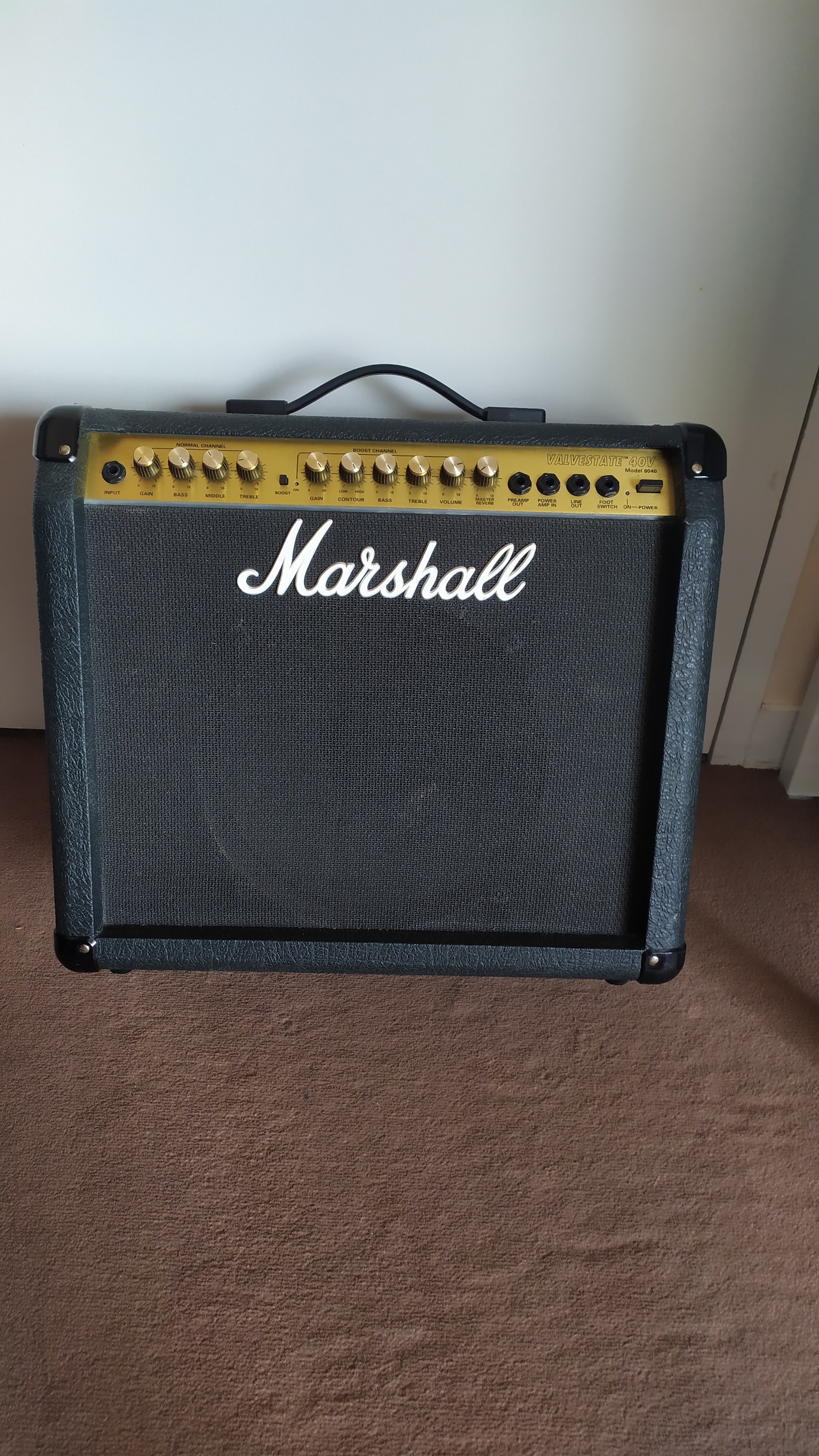 Ampli guitare MARSHALL VALVESTATE 8080