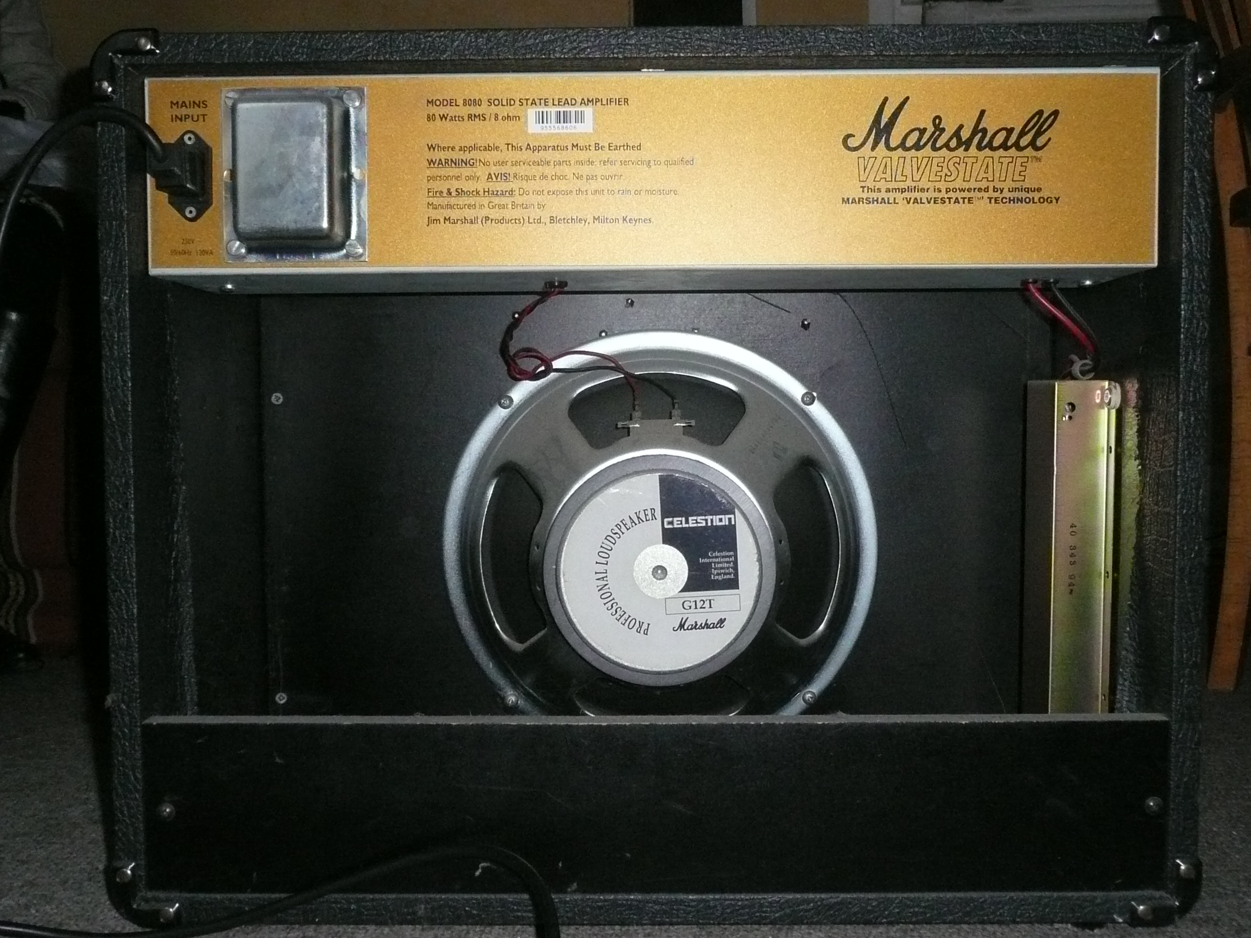 Marshall 8080 Valvestate 80V image (511455) Audiofanzine