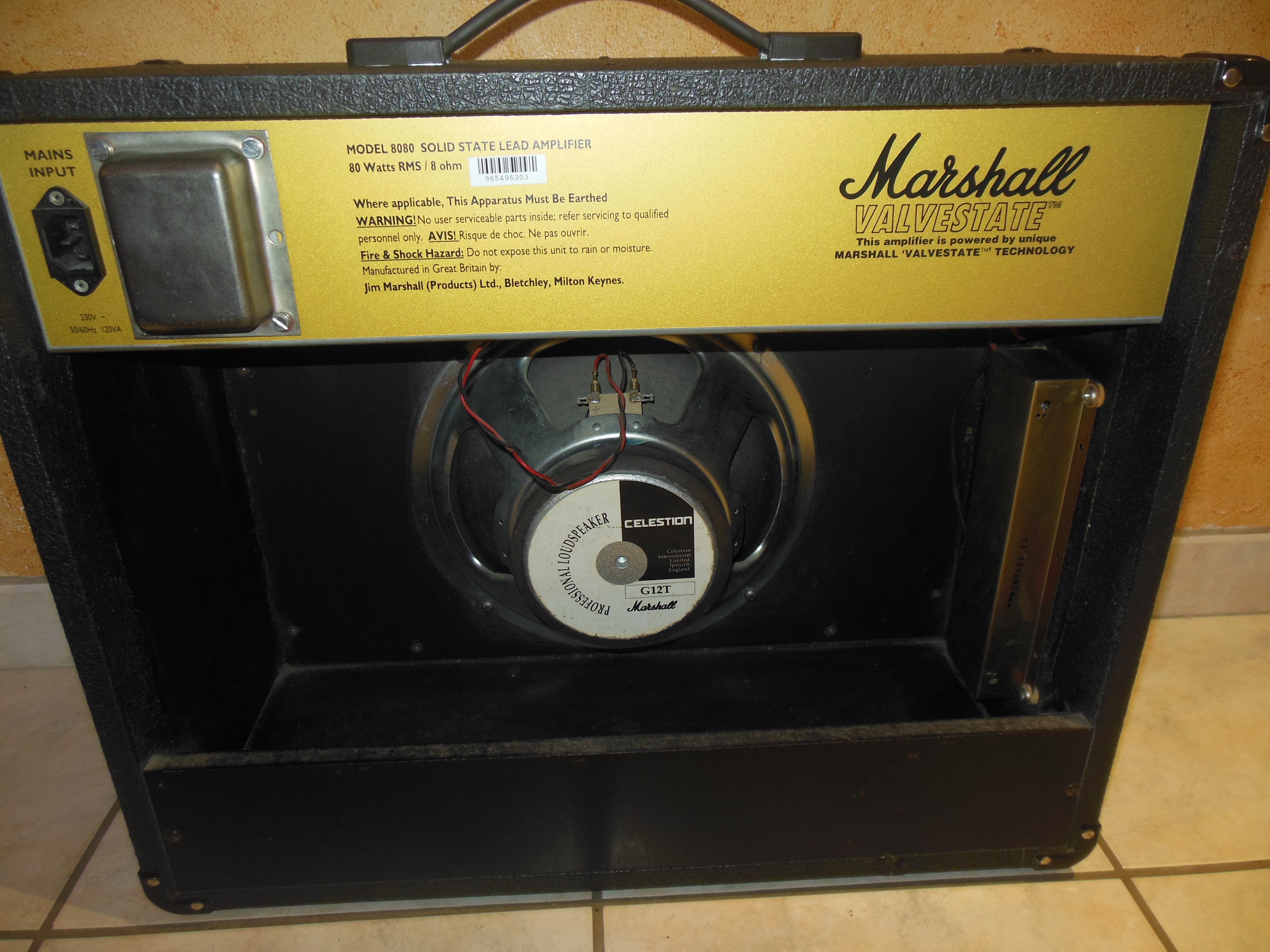 Marshall 8080 Valvestate 80V image (744891) Audiofanzine