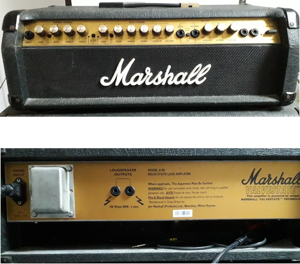 8100 ValveState 100V - Marshall 8100 ValveState 100V - Audiofanzine
