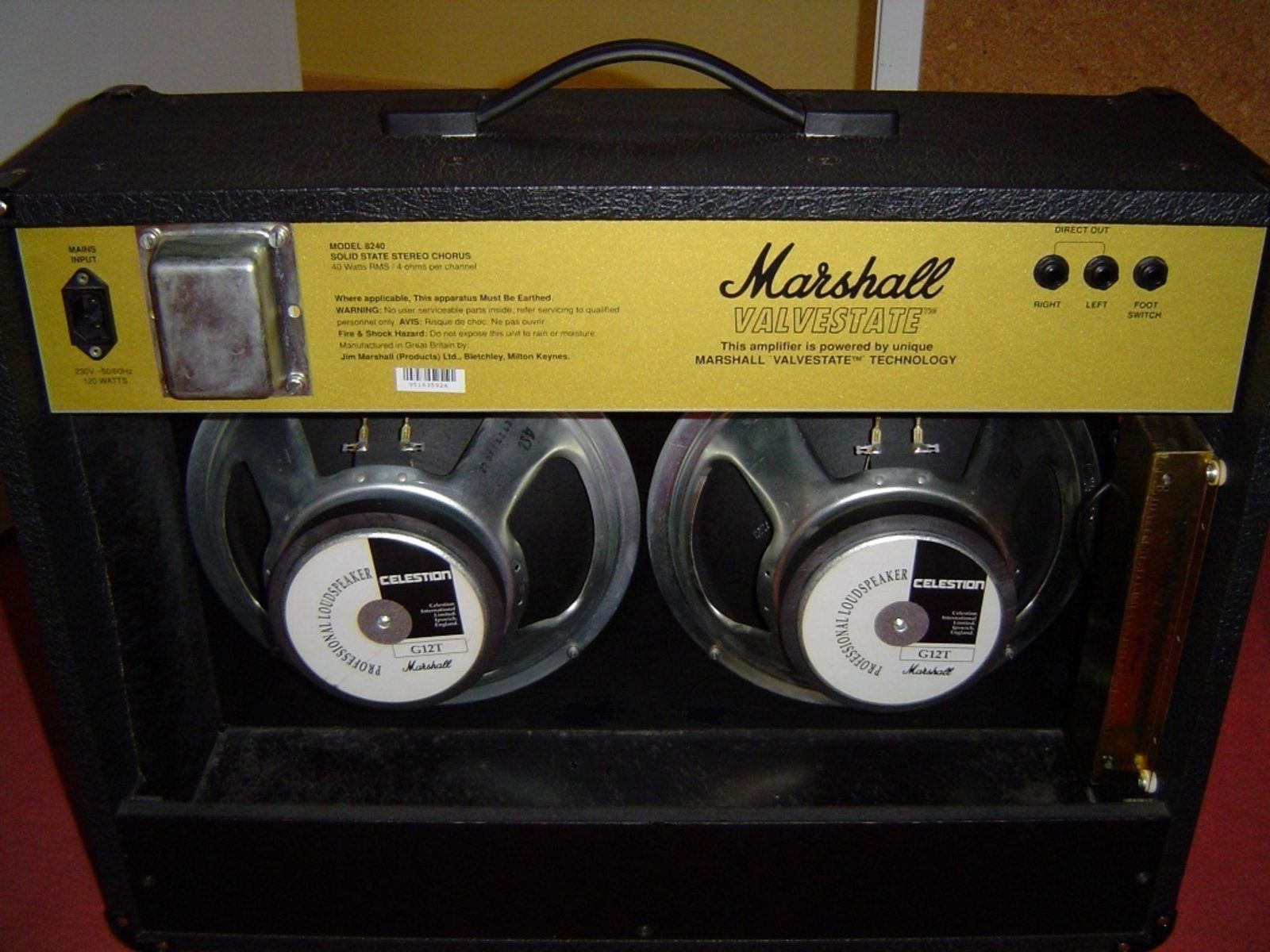 Marshall 8240 ValveState S80 Stereo Chorus image (#19588) - Audiofanzine
