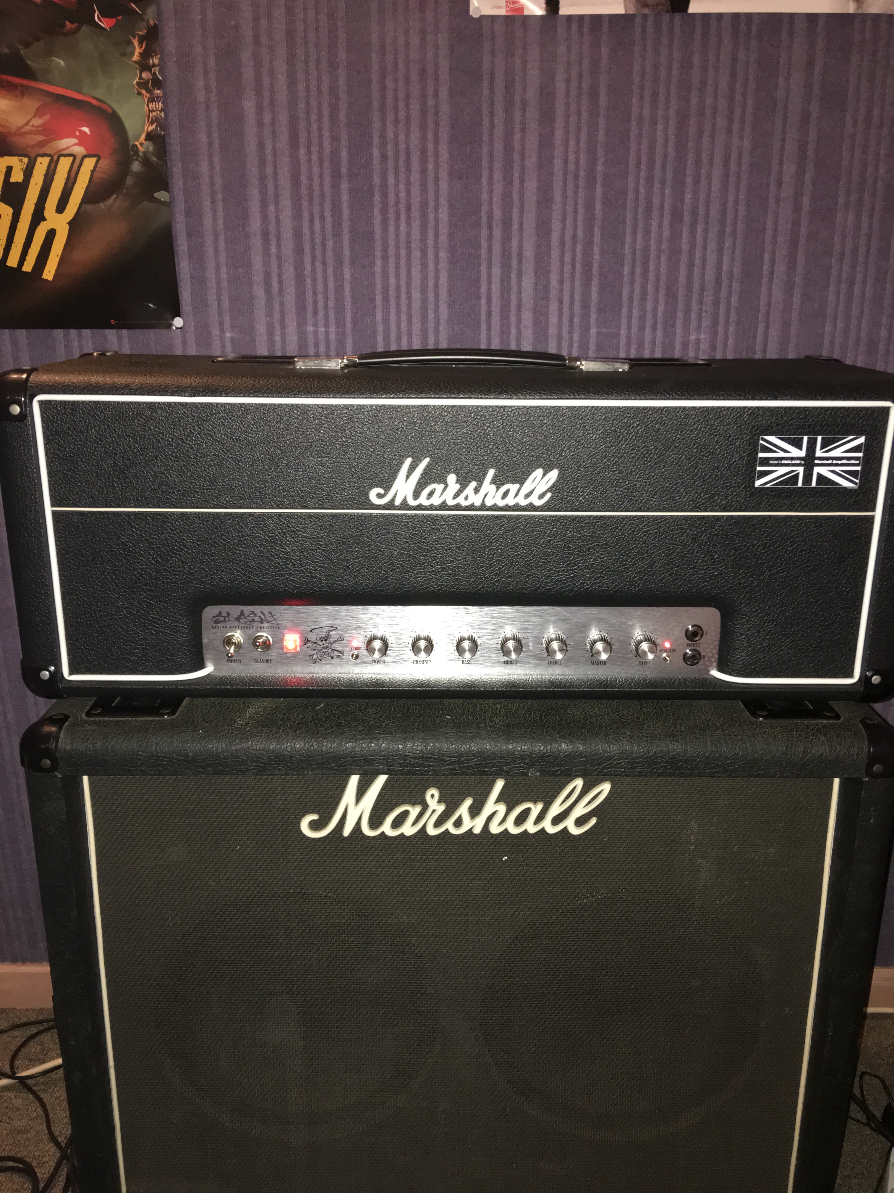 AFD100 SIGNATURE SLASH Marshall AFD100 Signature Slash Audiofanzine